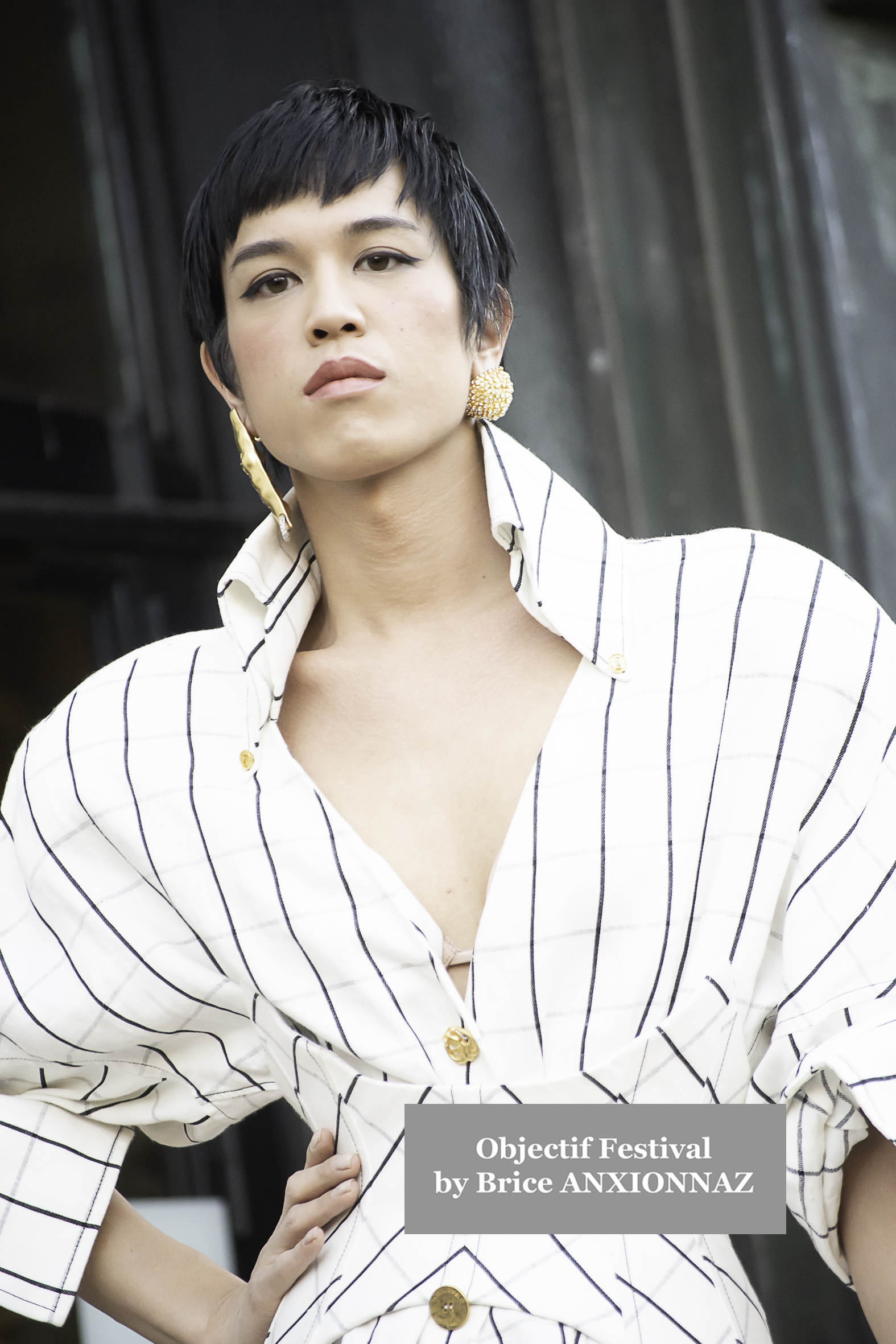 Fashion Week Streetstyle - Fashion Week at Streetstyle-photos-of-guests-arrivals-at-the-Rick-Owens-show-Paris-Fashion-Week, Paris, France on March 6th, 2025