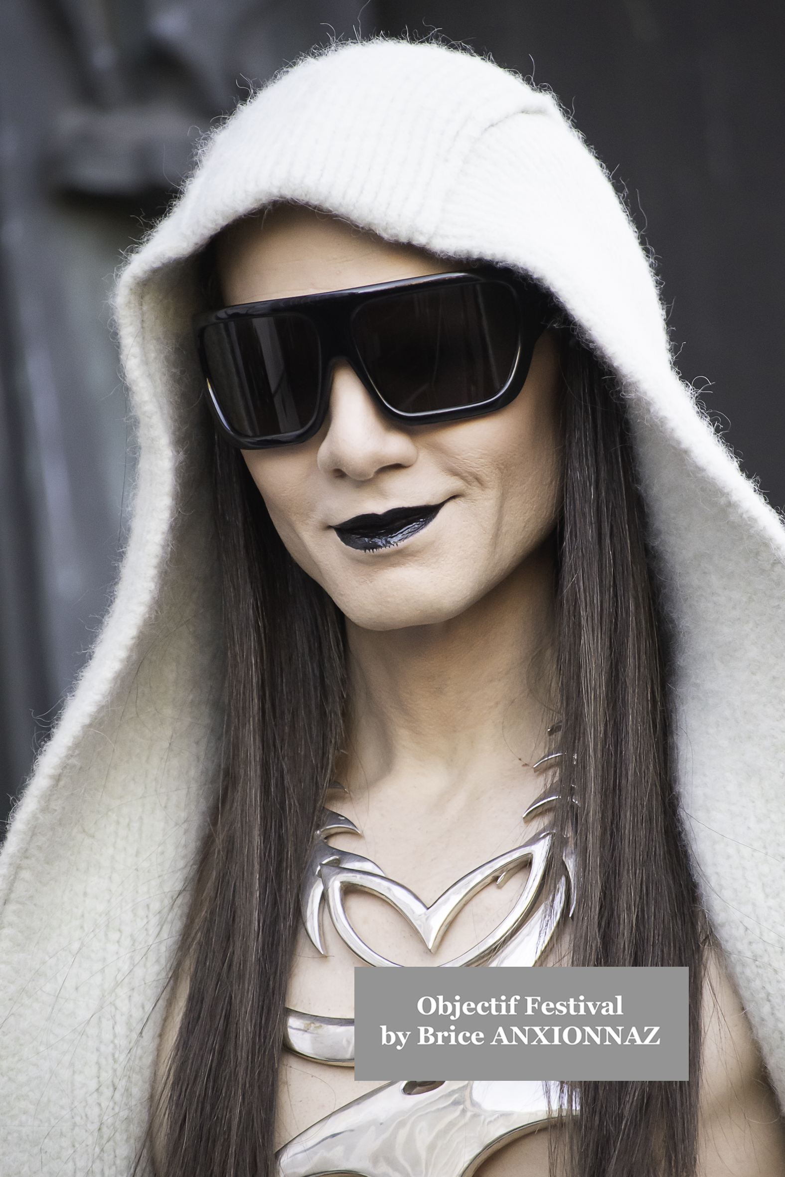 Fashion Week Streetstyle - Fashion Week at Streetstyle-photos-of-guests-arrivals-at-the-Rick-Owens-show-Paris-Fashion-Week, Paris, France on March 6th, 2025