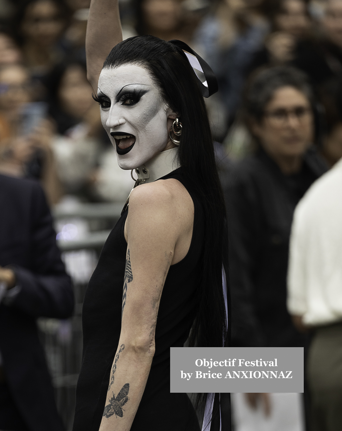 Fashion Week PFW Menswear SS25 Loewe Show June 22 2024 Guest Name 4449 - Fashion Week at loewe, Paris, France on June 22nd, 2024