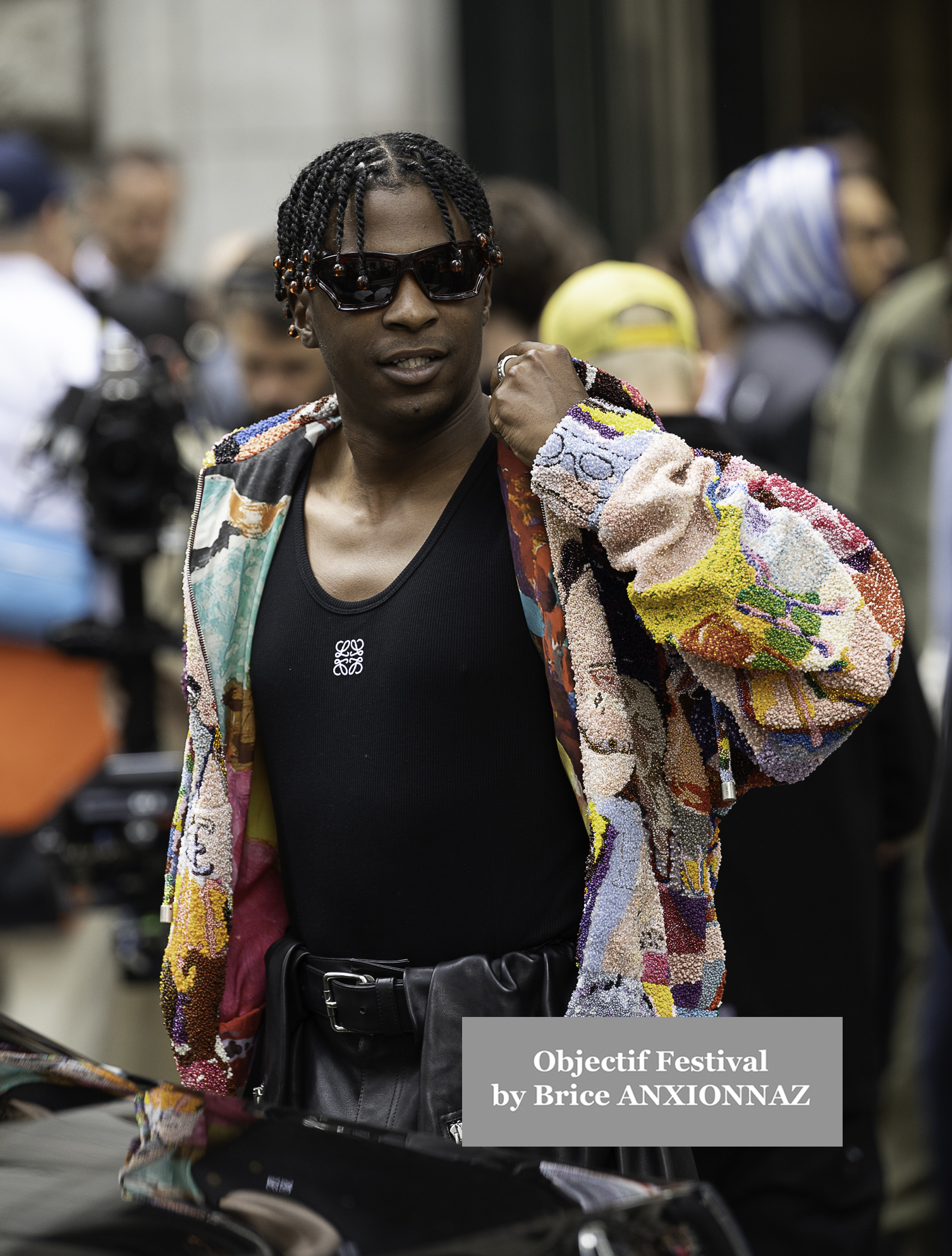 Fashion Week PFW Menswear SS25 Loewe Show June 22 2024 Guest Name 4660 - Fashion Week at loewe, Paris, France on June 22nd, 2024