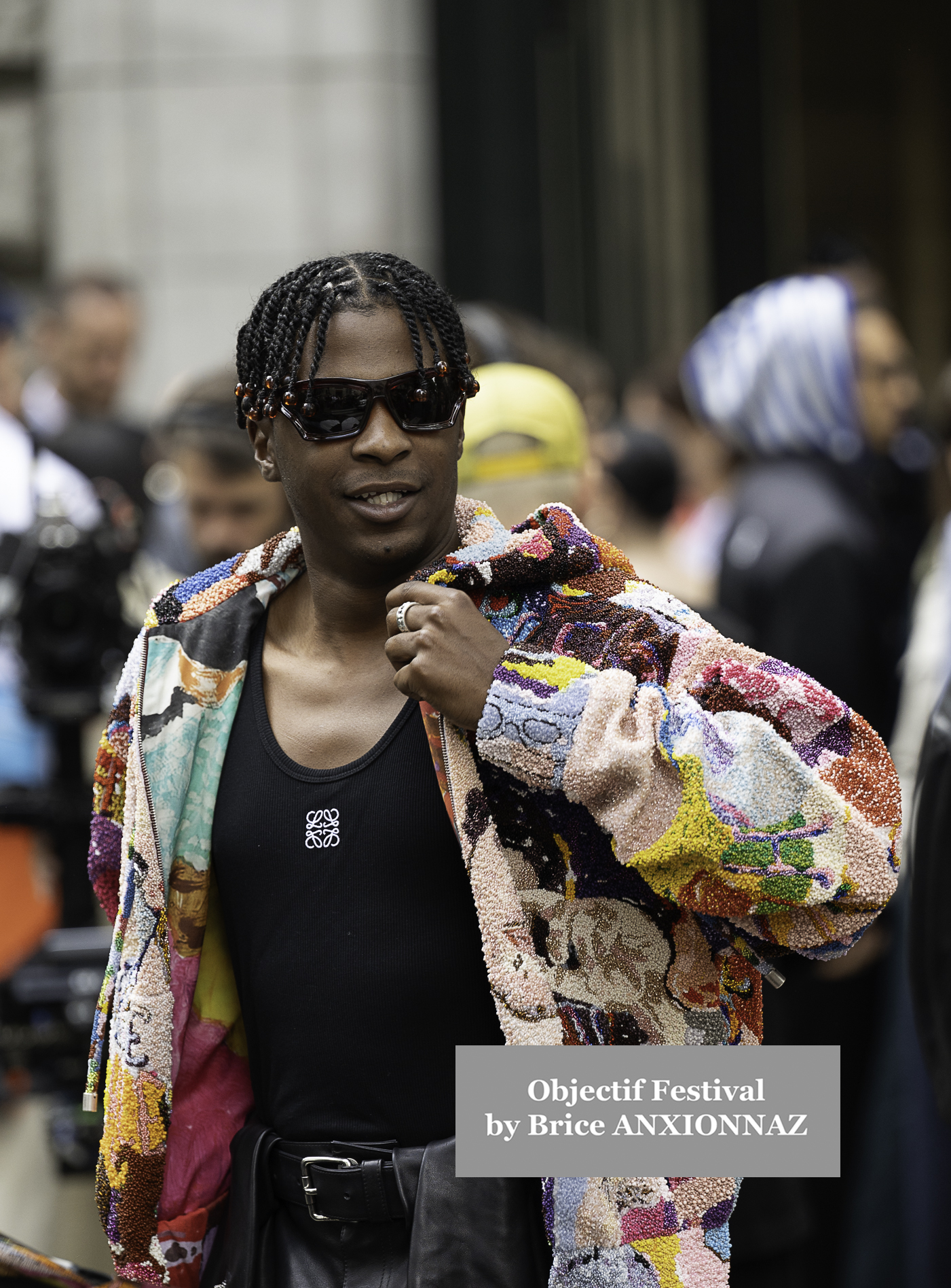 Fashion Week PFW Menswear SS25 Loewe Show June 22 2024 Guest Name 4662 - Fashion Week at loewe, Paris, France on June 22nd, 2024