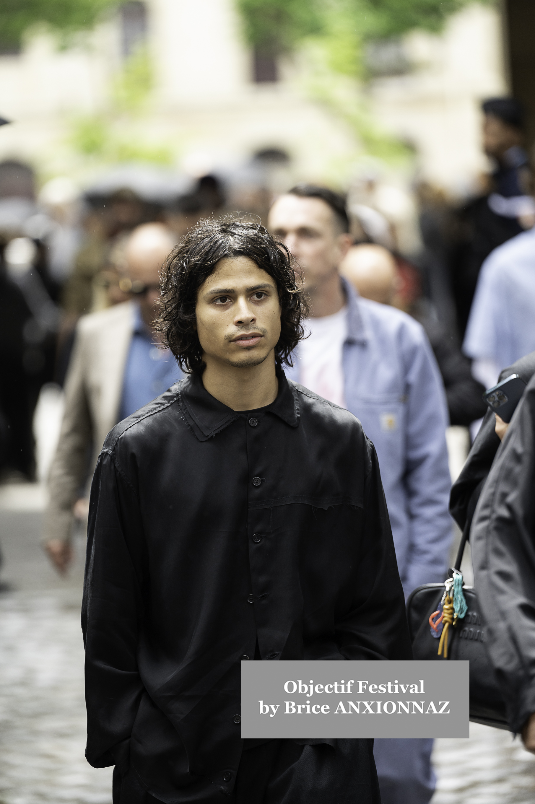 Fashion Week PFW Menswear SS25 Loewe Show June 22 2024 Guest Name 4927 - Fashion Week at loewe, Paris, France on June 22nd, 2024