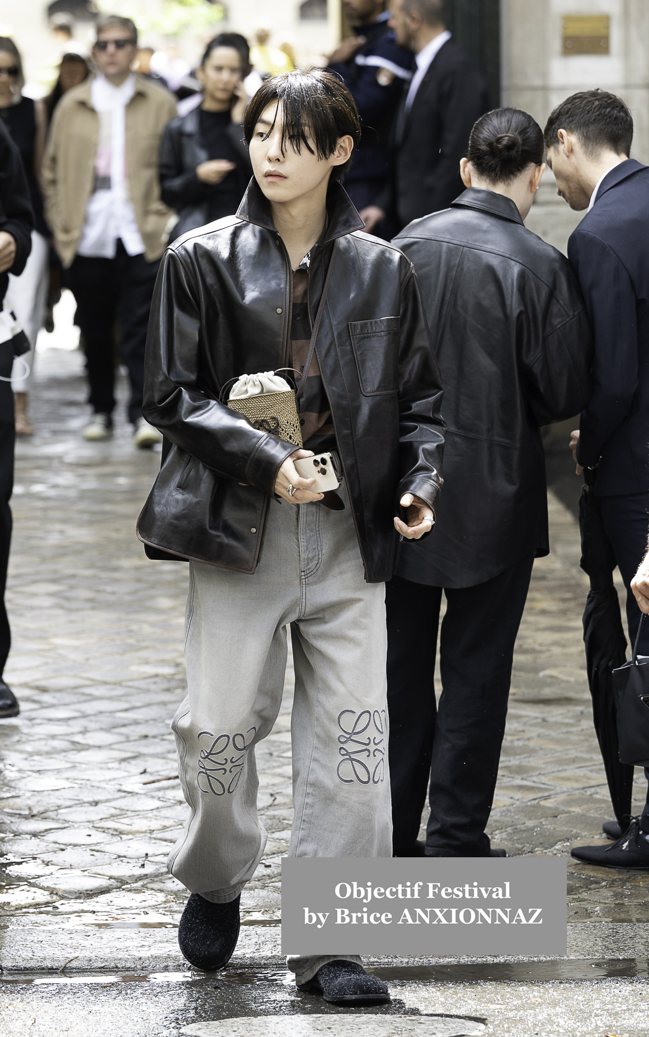 Fashion Week PFW Menswear SS25 Loewe Show June 22 2024 Guest Name 5186 - Fashion Week at loewe, Paris, France on June 22nd, 2024