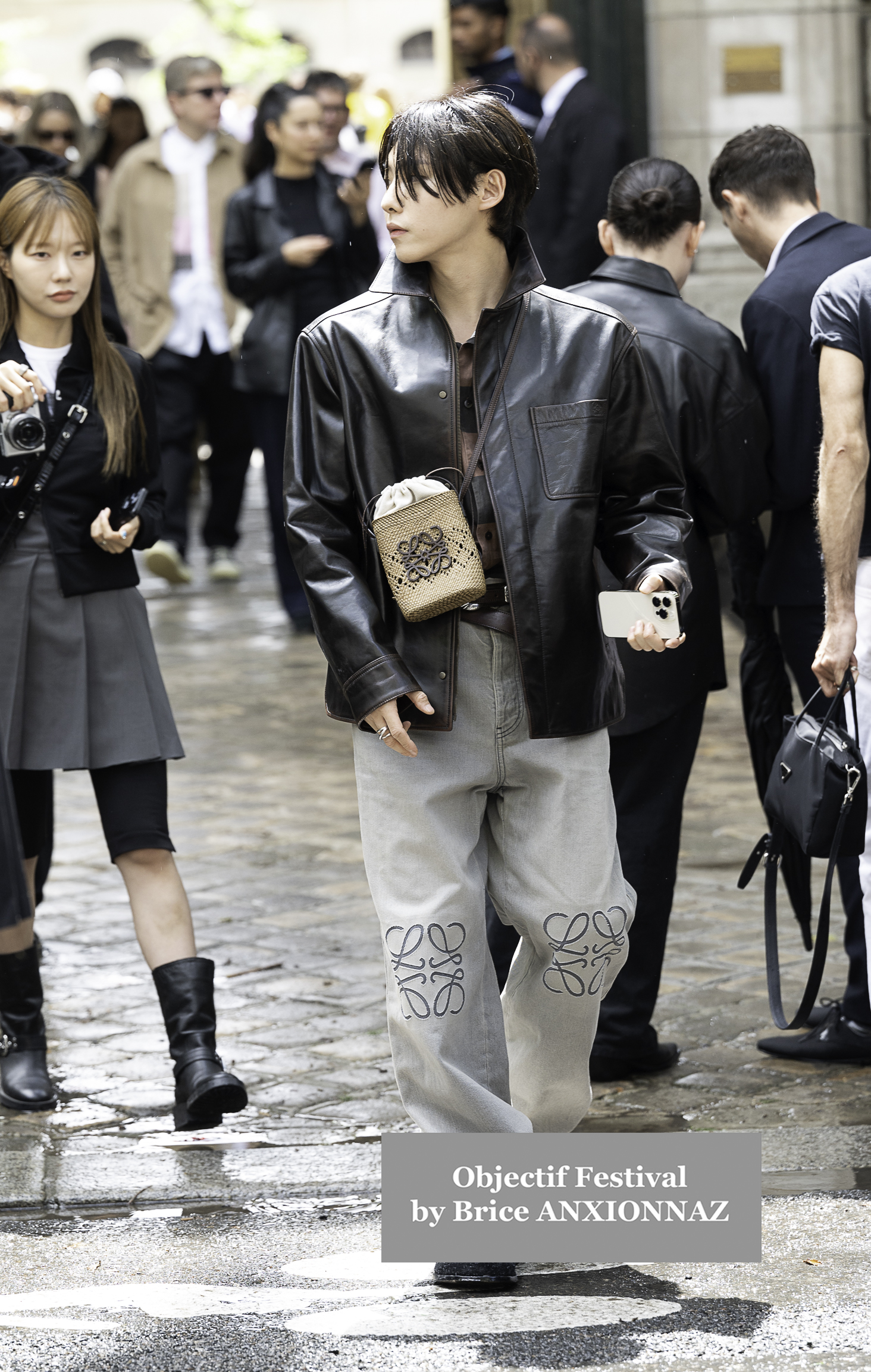 Fashion Week PFW Menswear SS25 Loewe Show June 22 2024 Guest Name 5189 - Fashion Week at loewe, Paris, France on June 22nd, 2024