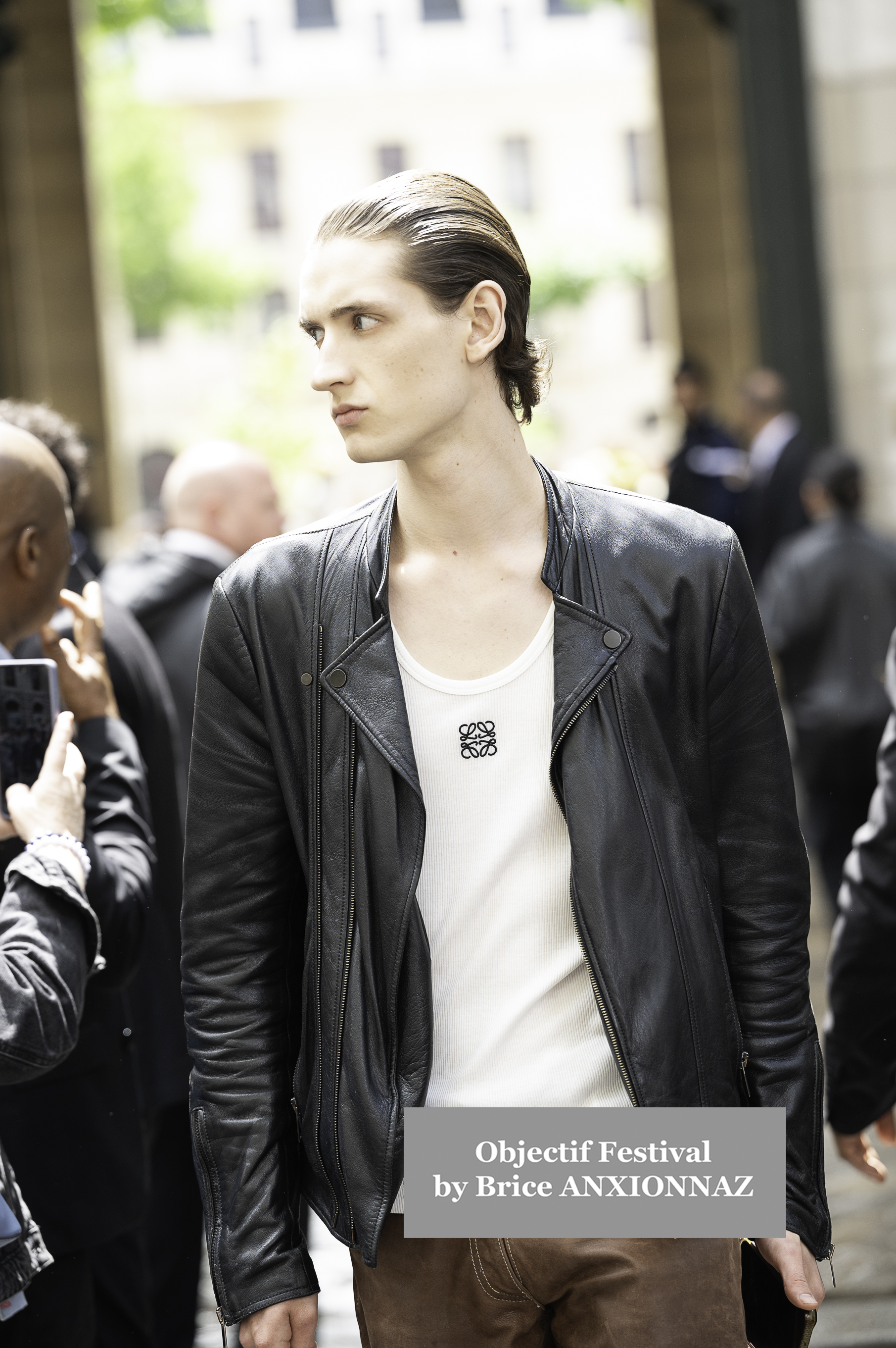 Fashion Week PFW Menswear SS25 Loewe Show June 22 2024 Guest Name 5196 - Fashion Week at loewe, Paris, France on June 22nd, 2024