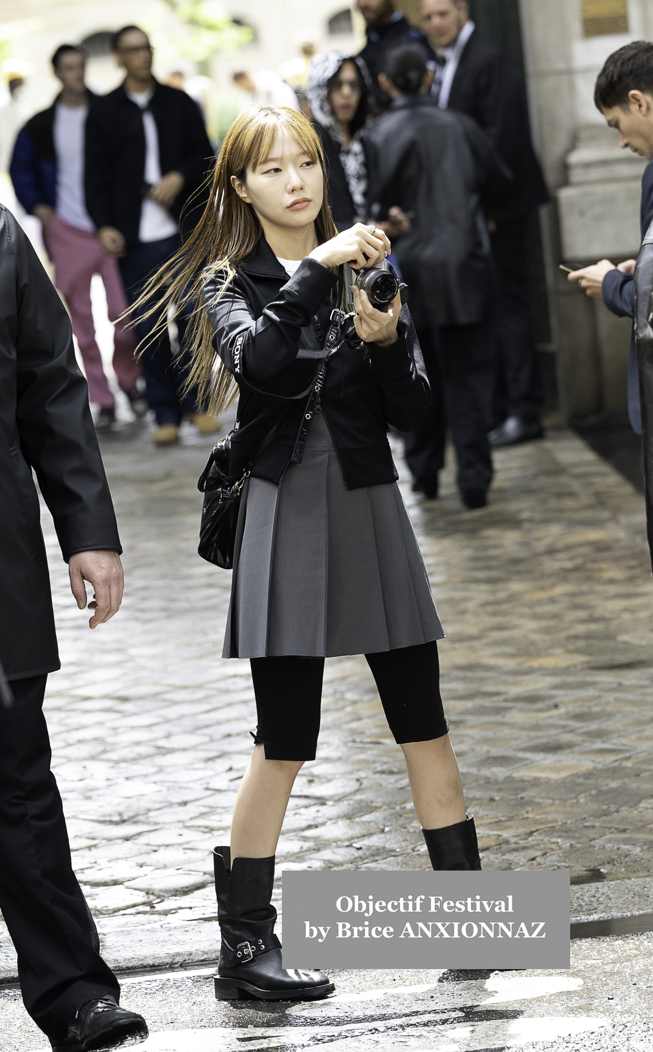 Fashion Week PFW Menswear SS25 Loewe Show June 22 2024 Guest Name 5197 - Fashion Week at loewe, Paris, France on June 22nd, 2024