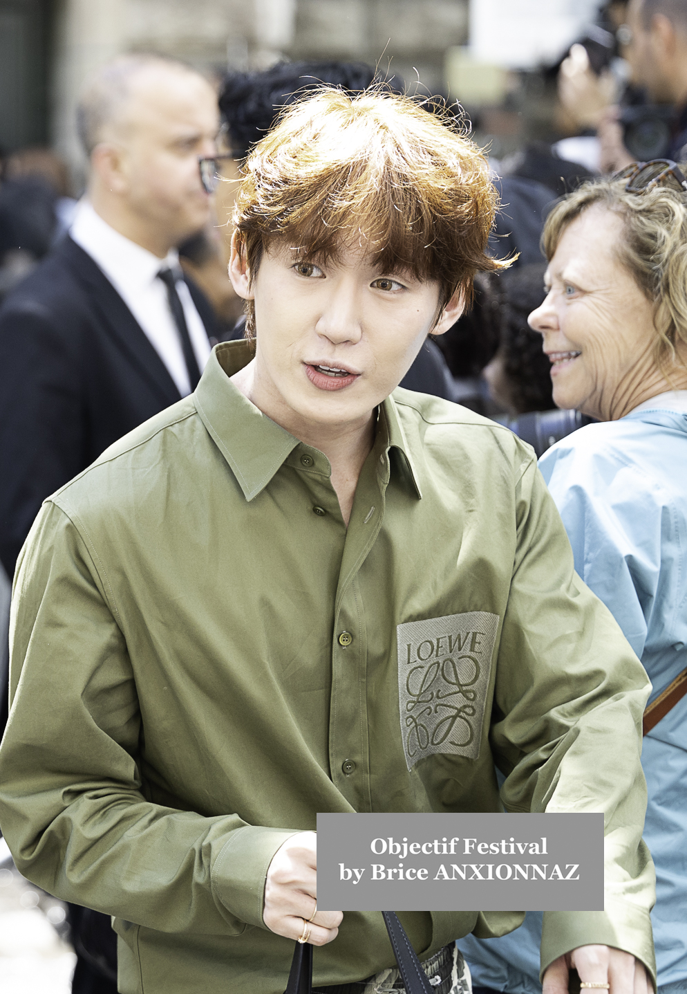 Fashion Week PFW Menswear SS25 Loewe Show June 22 2024 Guest Name 5247 - Fashion Week at loewe, Paris, France on June 22nd, 2024