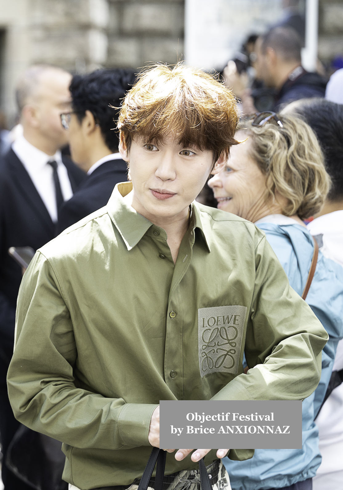 Fashion Week PFW Menswear SS25 Loewe Show June 22 2024 Guest Name 5248 - Fashion Week at loewe, Paris, France on June 22nd, 2024