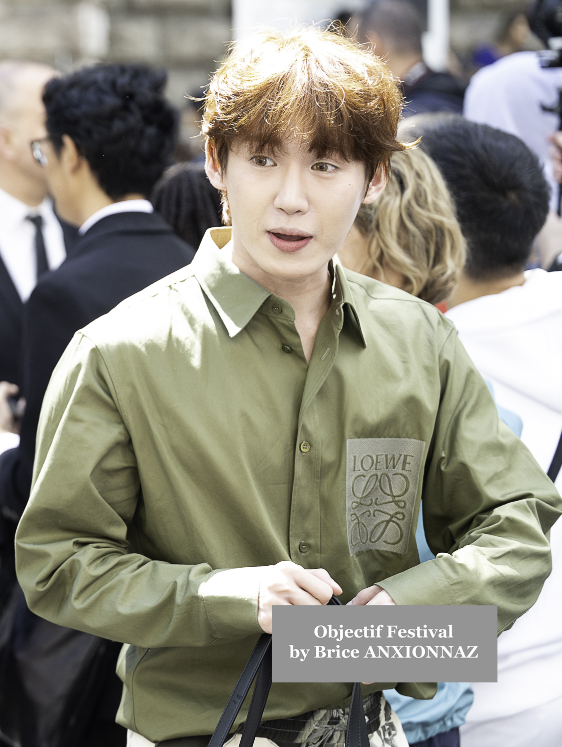 Fashion Week PFW Menswear SS25 Loewe Show June 22 2024 Guest Name 5249 - Fashion Week at loewe, Paris, France on June 22nd, 2024