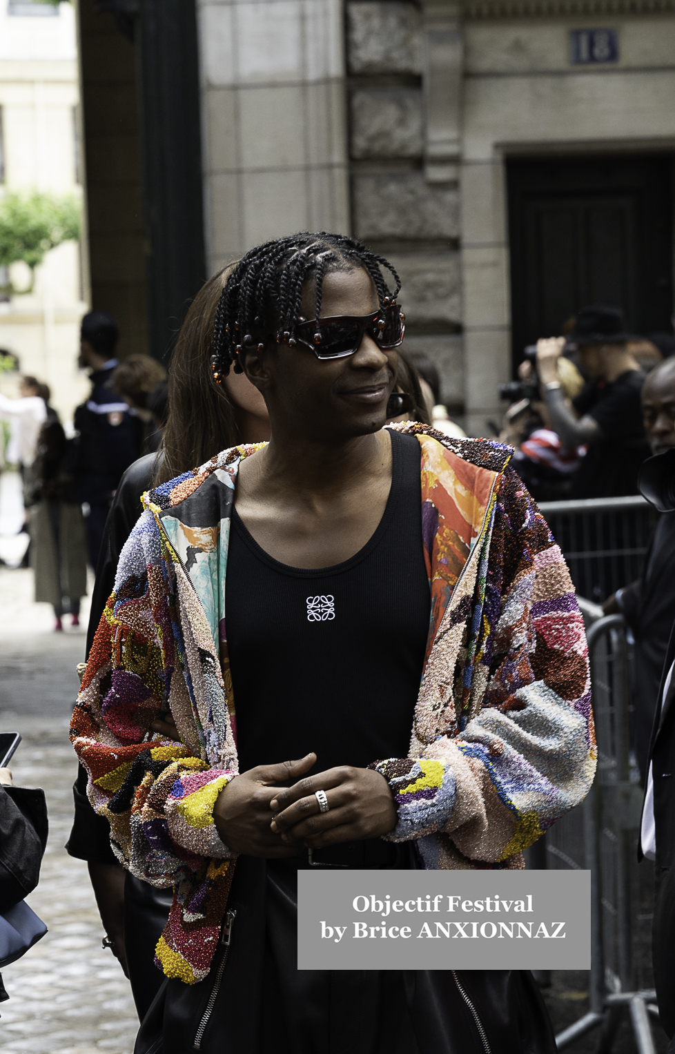 Fashion Week PFW Menswear SS25 Loewe Show June 22 2024 Guest Name 5397 - Fashion Week at loewe, Paris, France on June 22nd, 2024