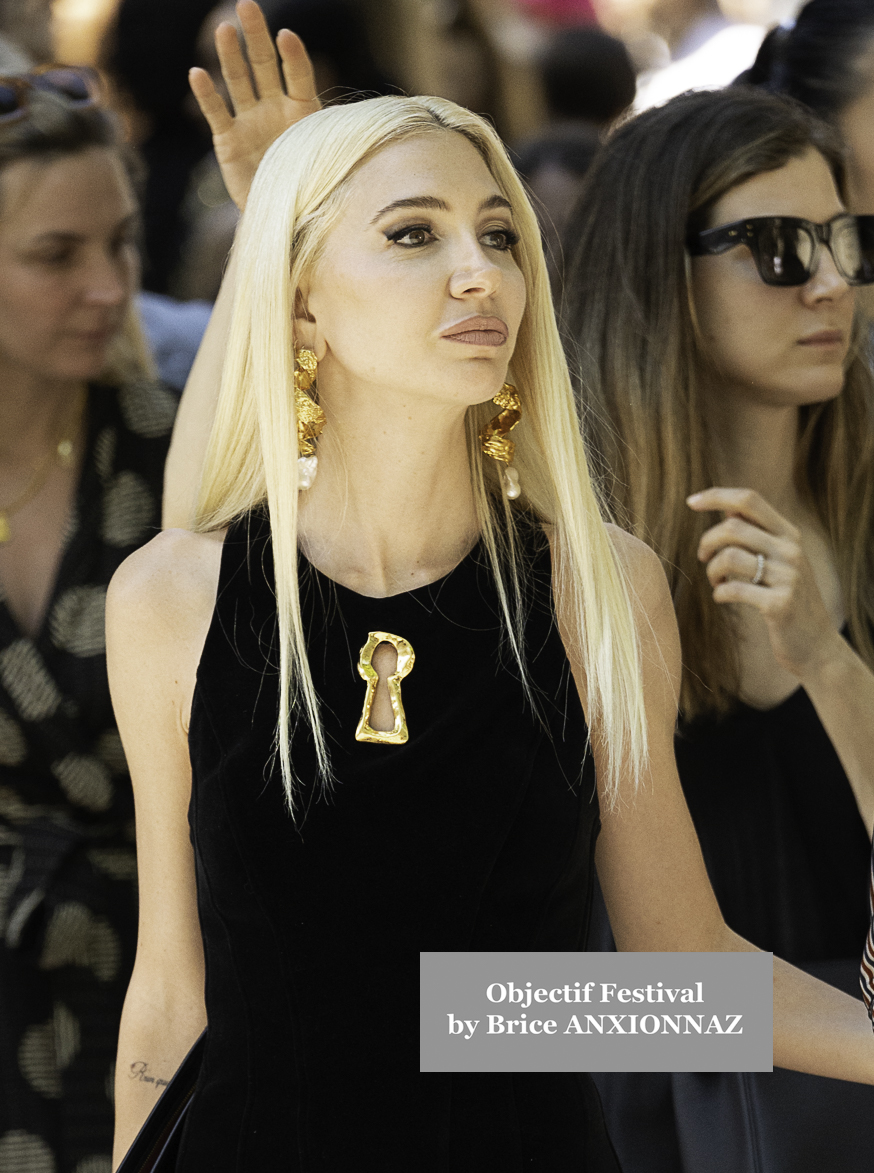 Fashion Week Guests - Fashion Week at schiaparelli, Paris, France on June 24th, 2024