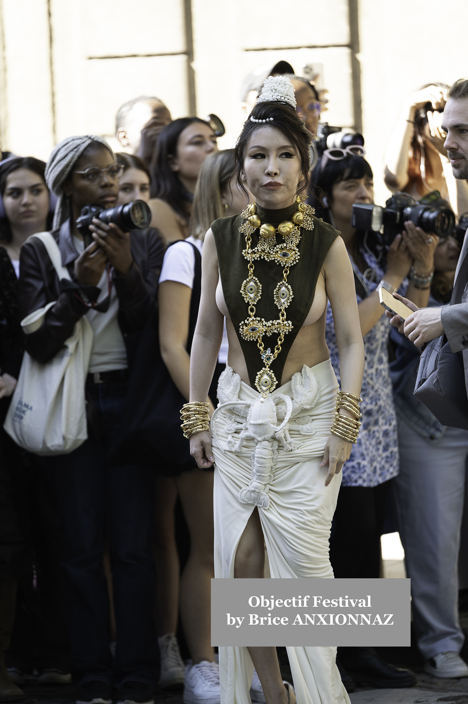 Fashion Week People - Fashion Week at schiaparelli, Paris, France on June 24th, 2024