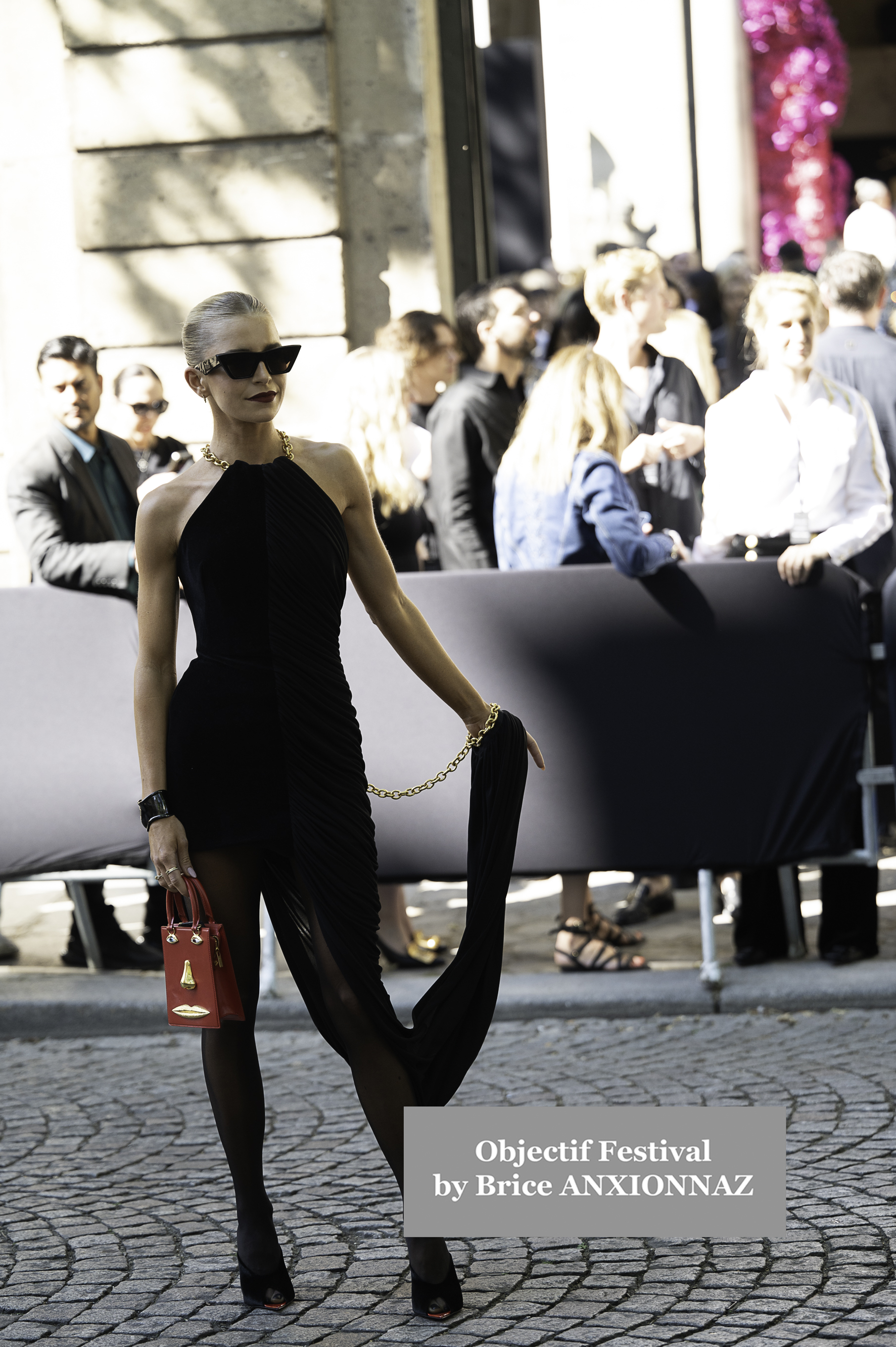 Fashion Week People - Fashion Week at schiaparelli, Paris, France on June 24th, 2024