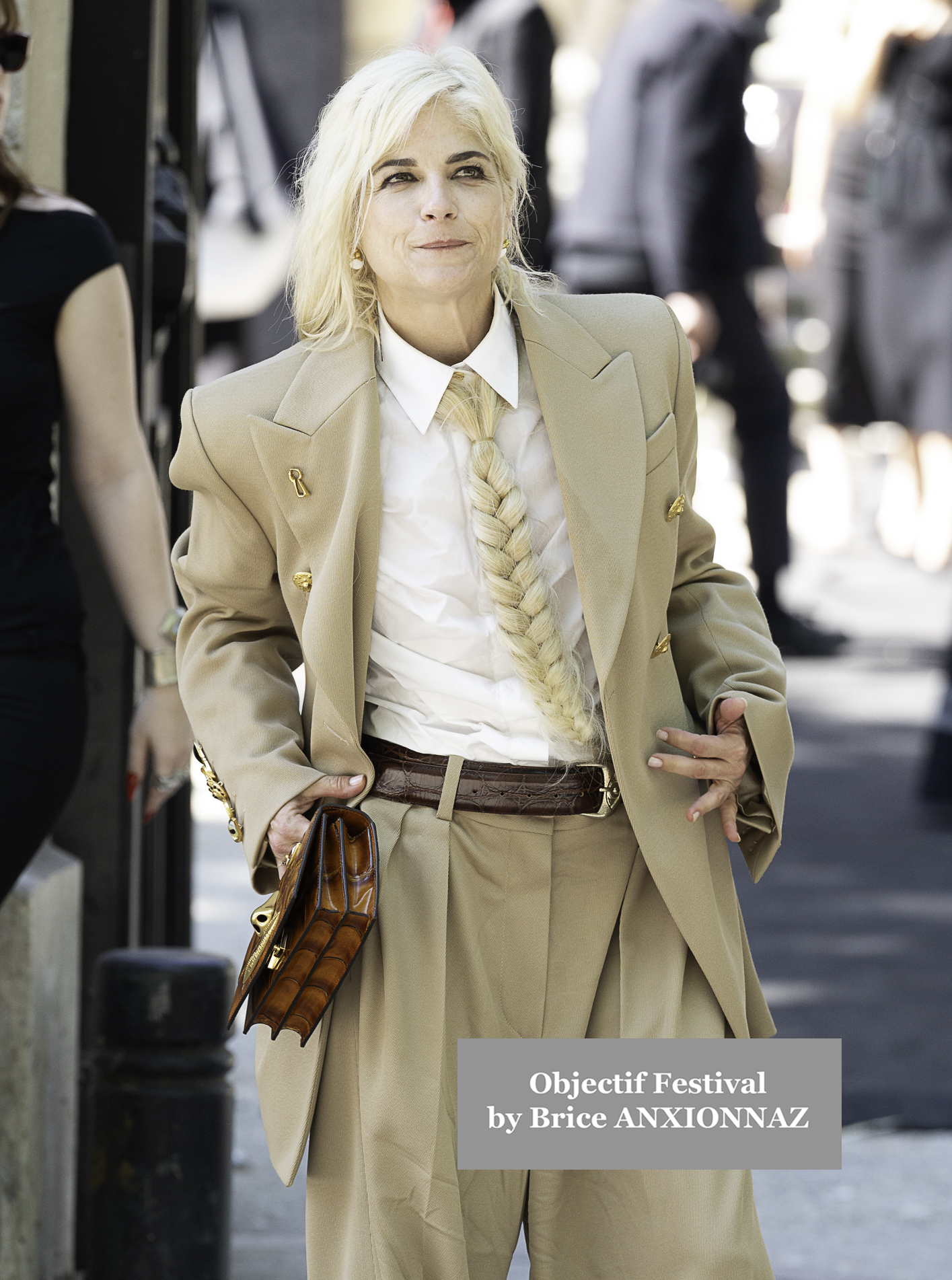 Fashion Week People - Fashion Week at schiaparelli, Paris, France on June 24th, 2024