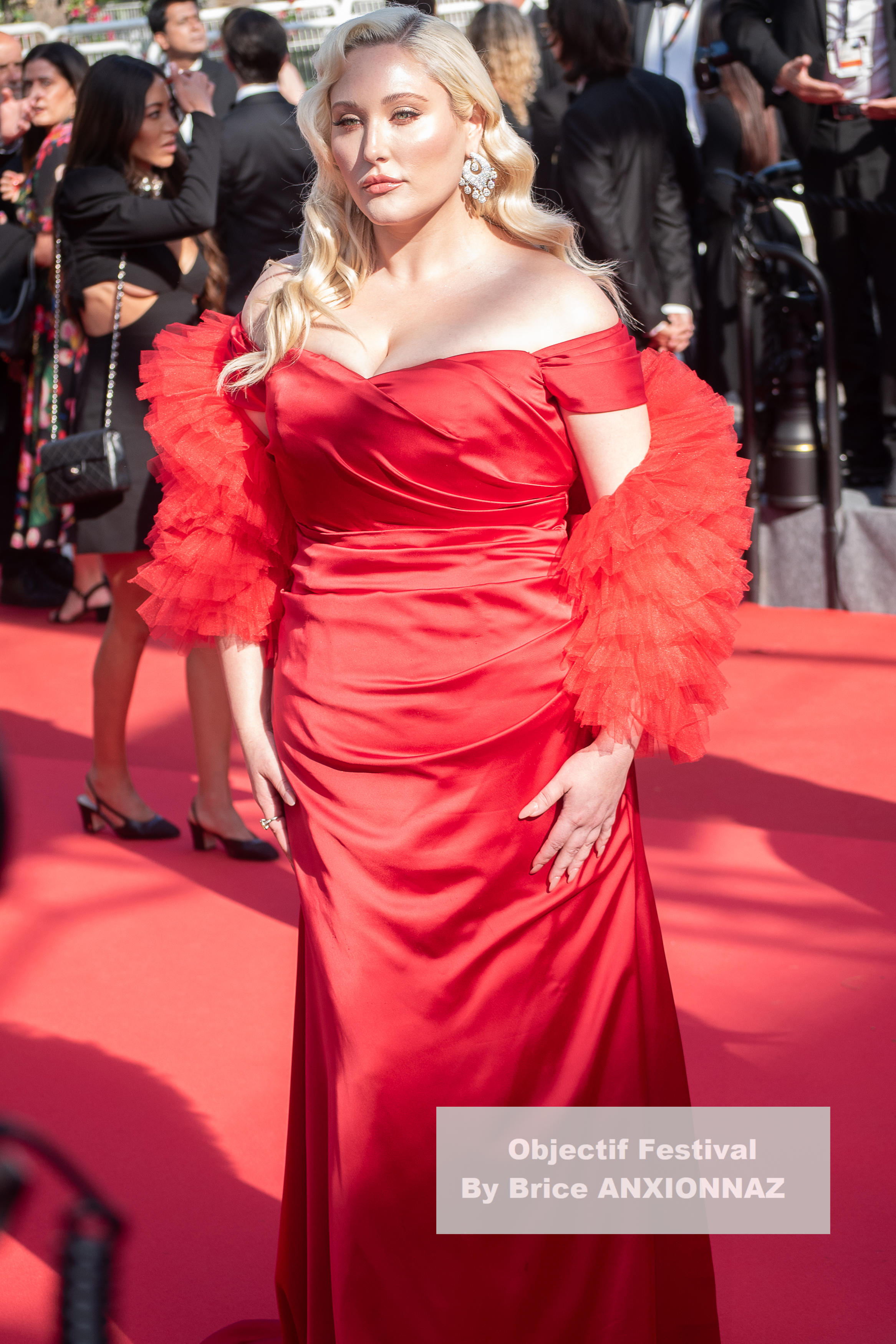 — france cannes cinema cannes international film festival 78th cannes international film festival 21 05 2025 the history of sound hayley hasselhoff
