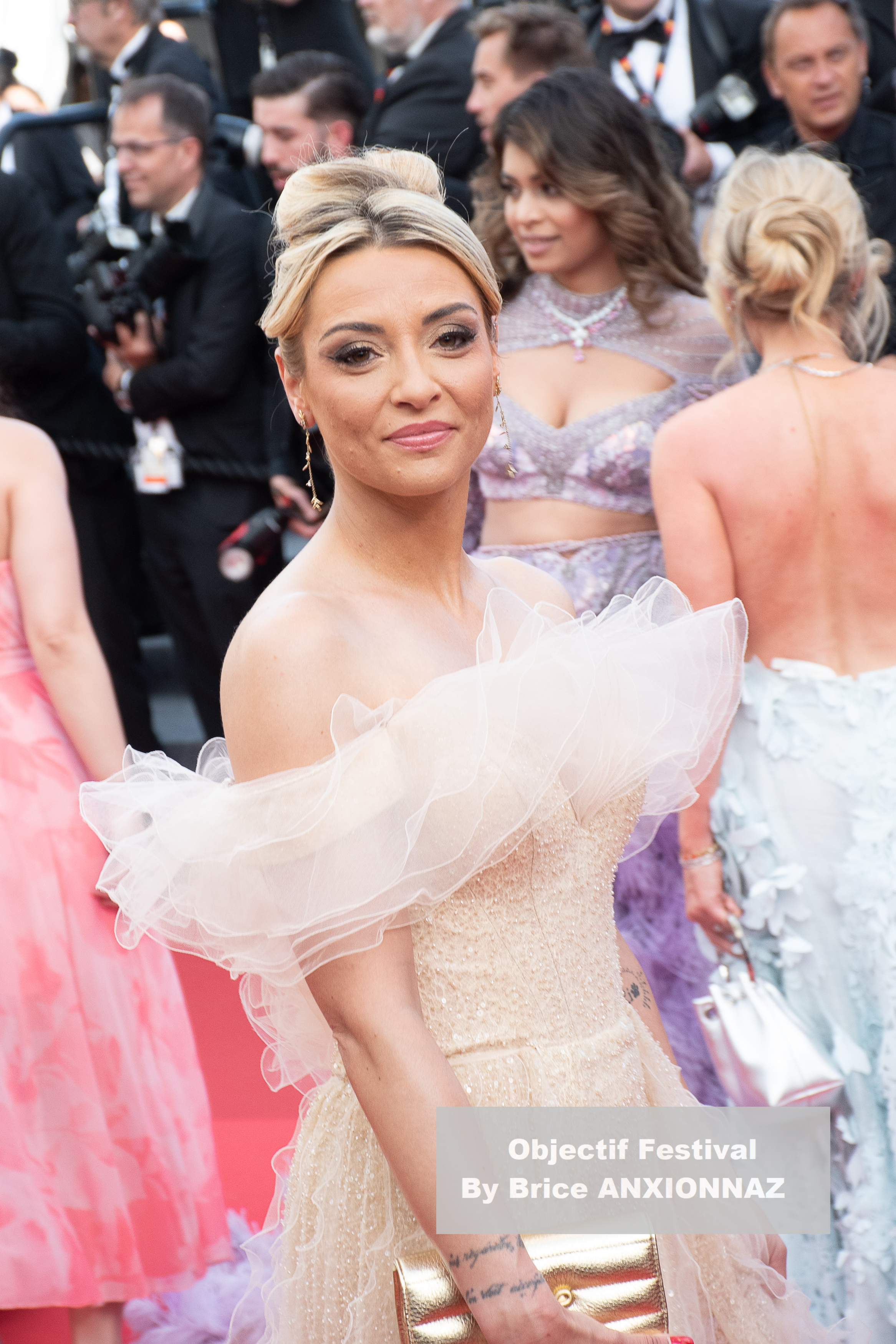 — france cannes cinema cannes international film festival 78th cannes international film festival 22 05 2025 la venue de l avenir priscilla betti