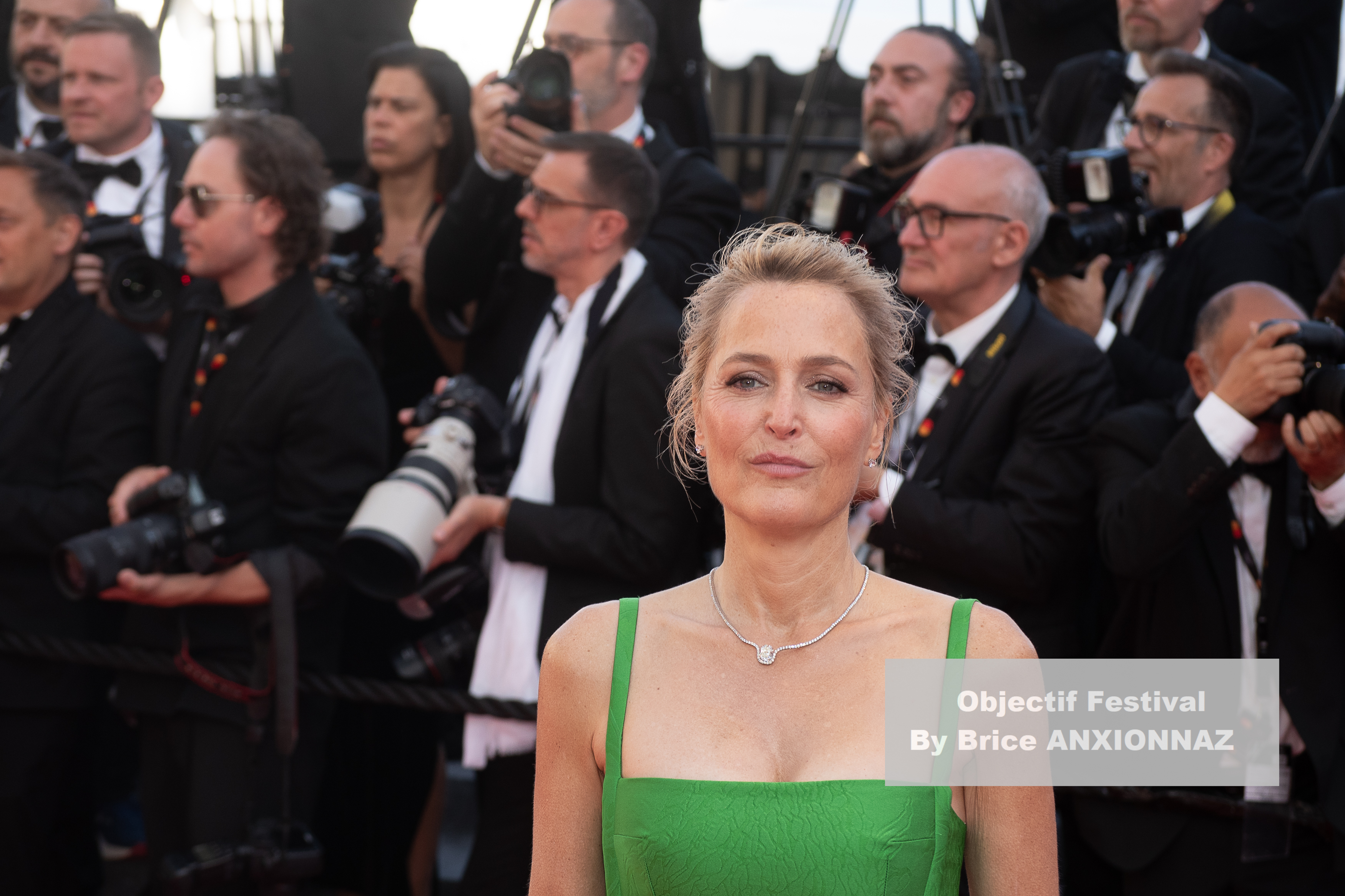— france cannes cinema cannes international film festival 78th cannes international film festival 23 05 2025 the mastermind gillian anderson