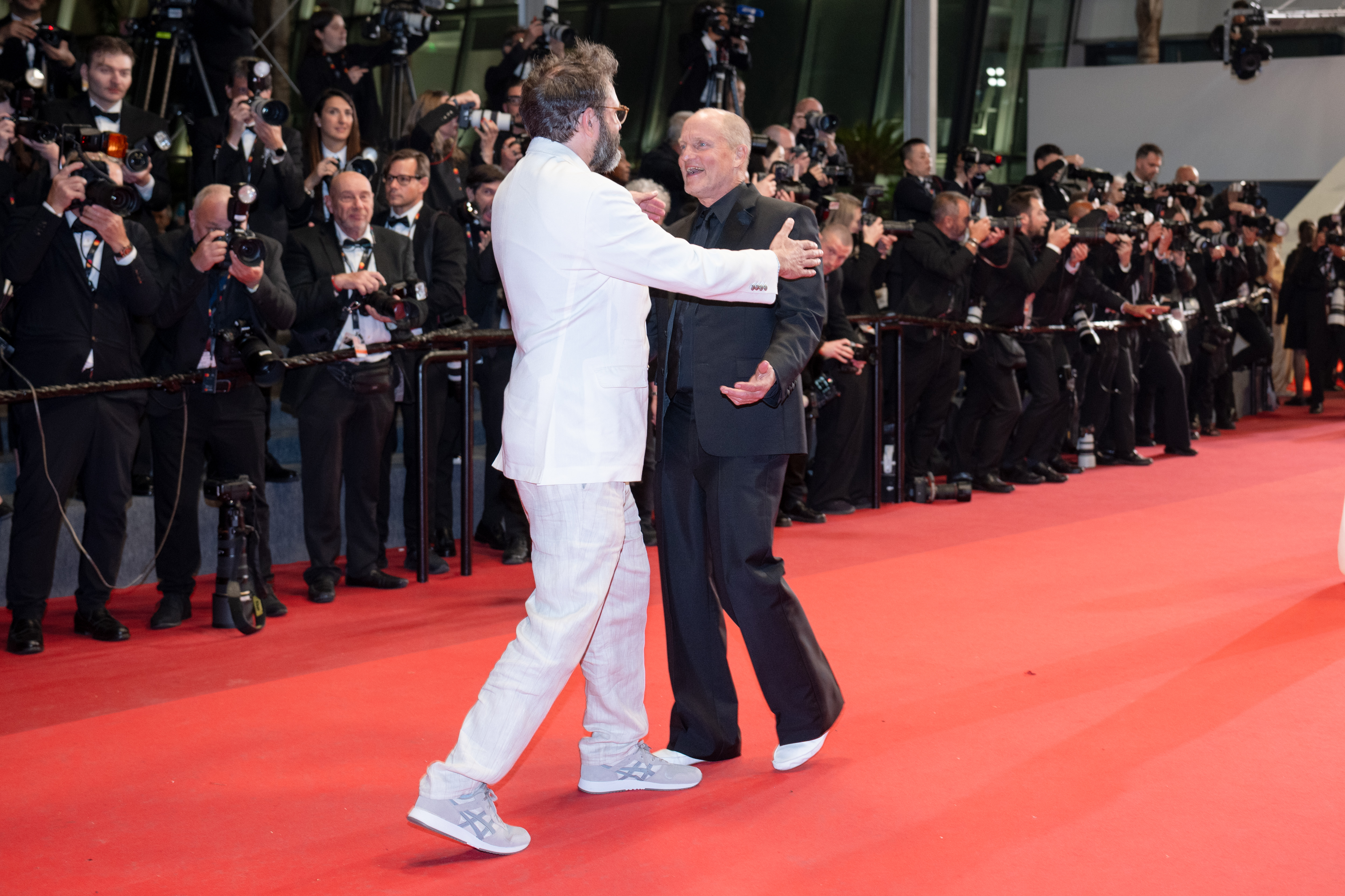 — france cannes cinema cannes international film festival 79th cannes international film festival 16 05 2026 full phil quentin dupieux and woody harrelson