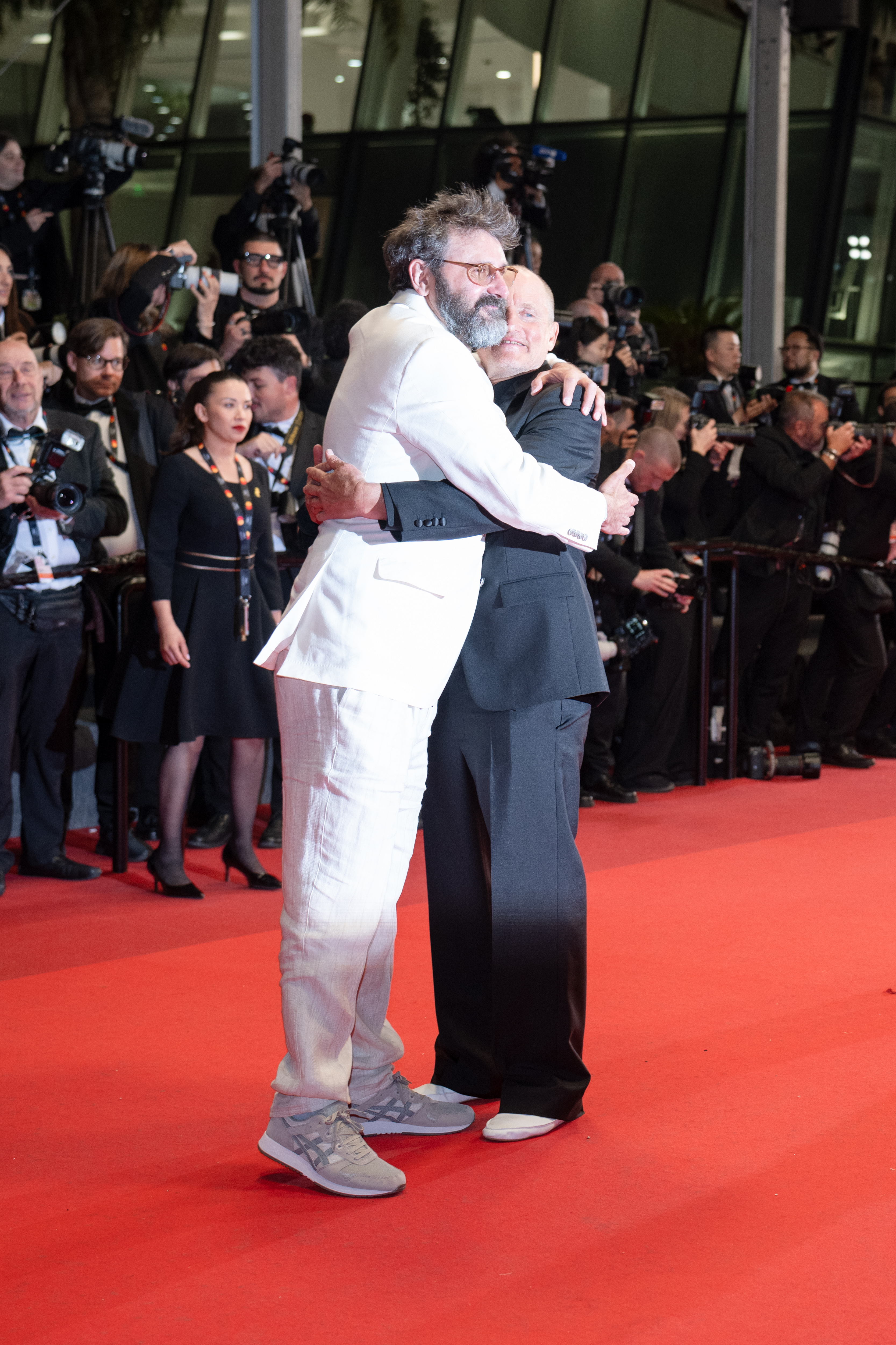 — france cannes cinema cannes international film festival 79th cannes international film festival 16 05 2026 full phil quentin dupieux and woody harrelson