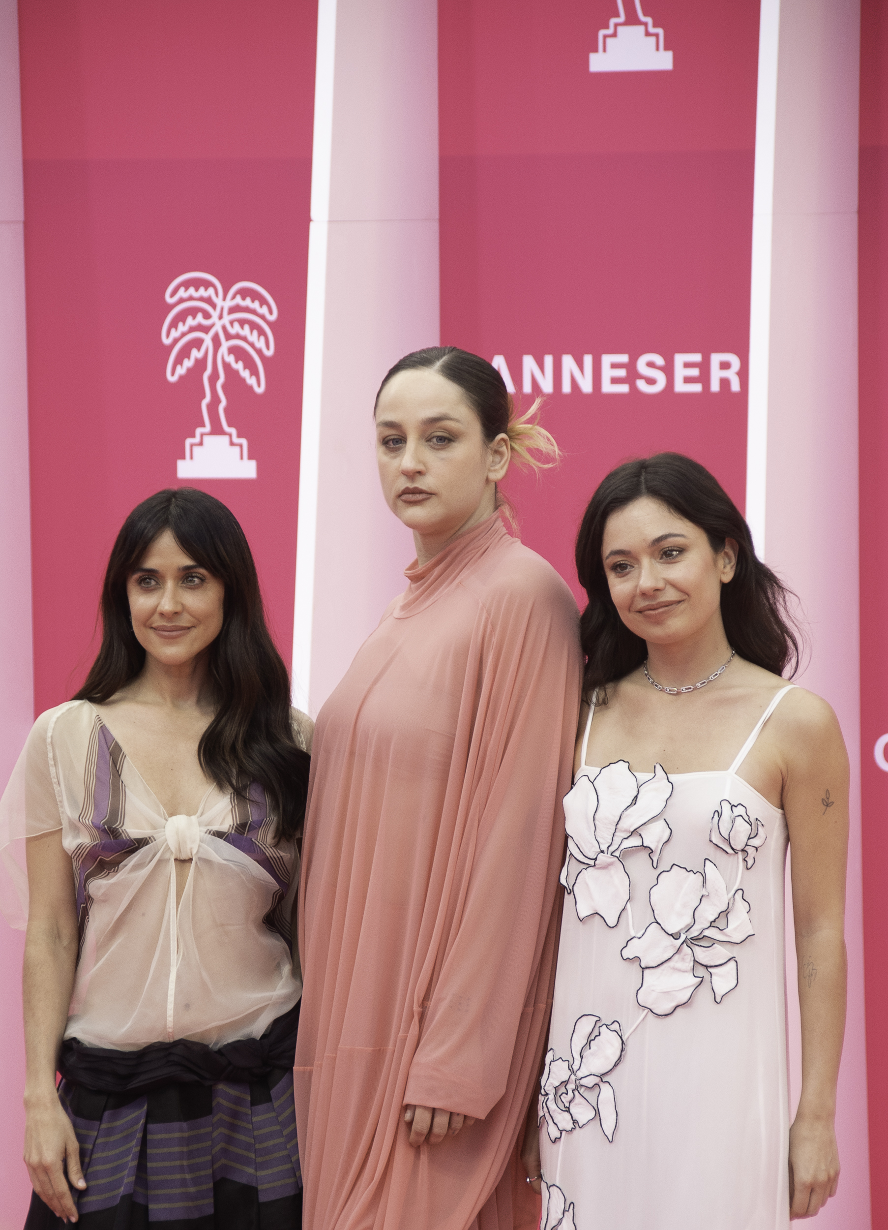 — france cannes tv series festival canneseries 9th canneseries festival 25 04 2026 macarena garca laura weissmahr and anna castillo