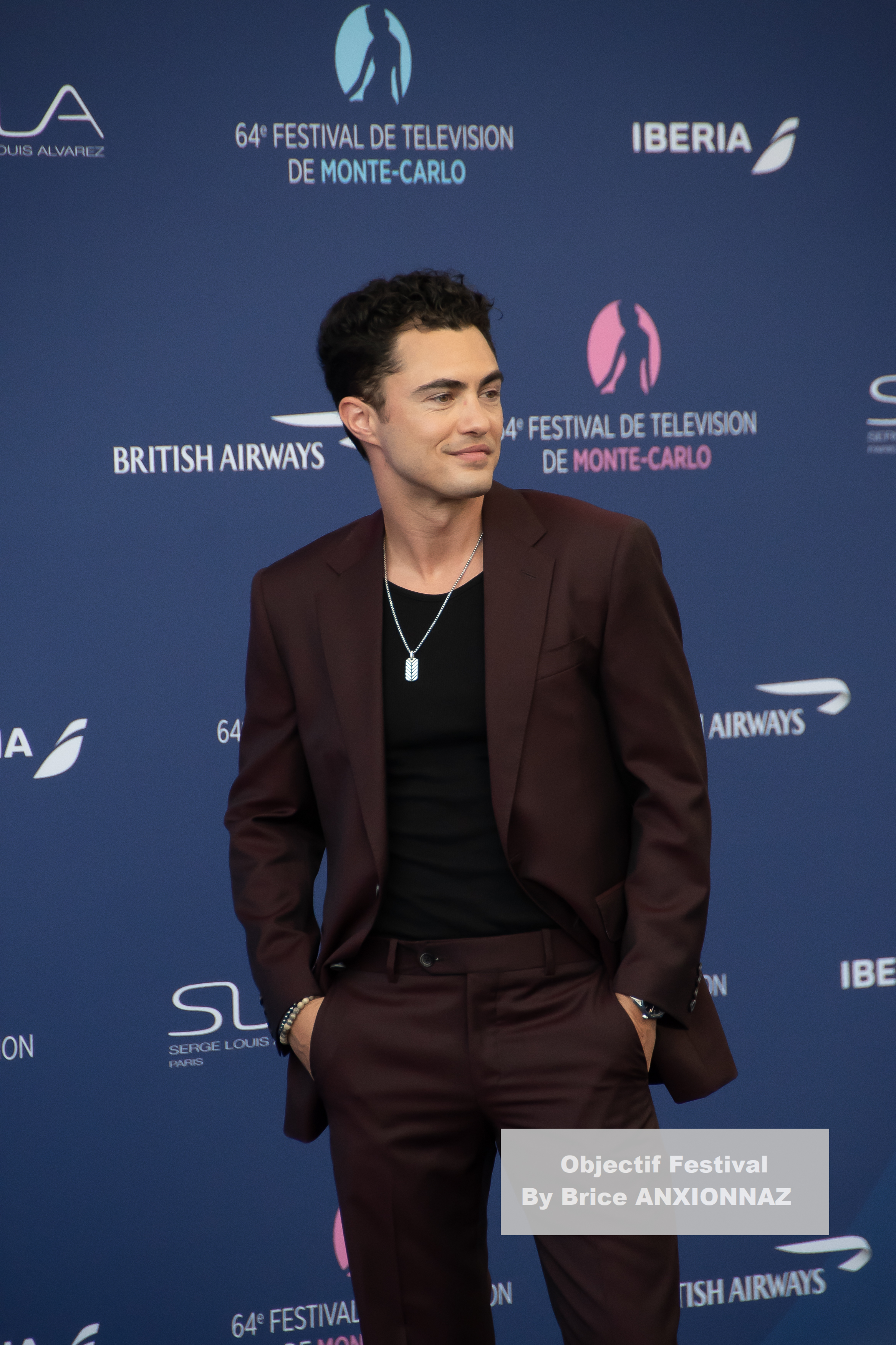 — france monaco tv series festival 64th monte carlo tv festival 13 06 2025 darren barnet
