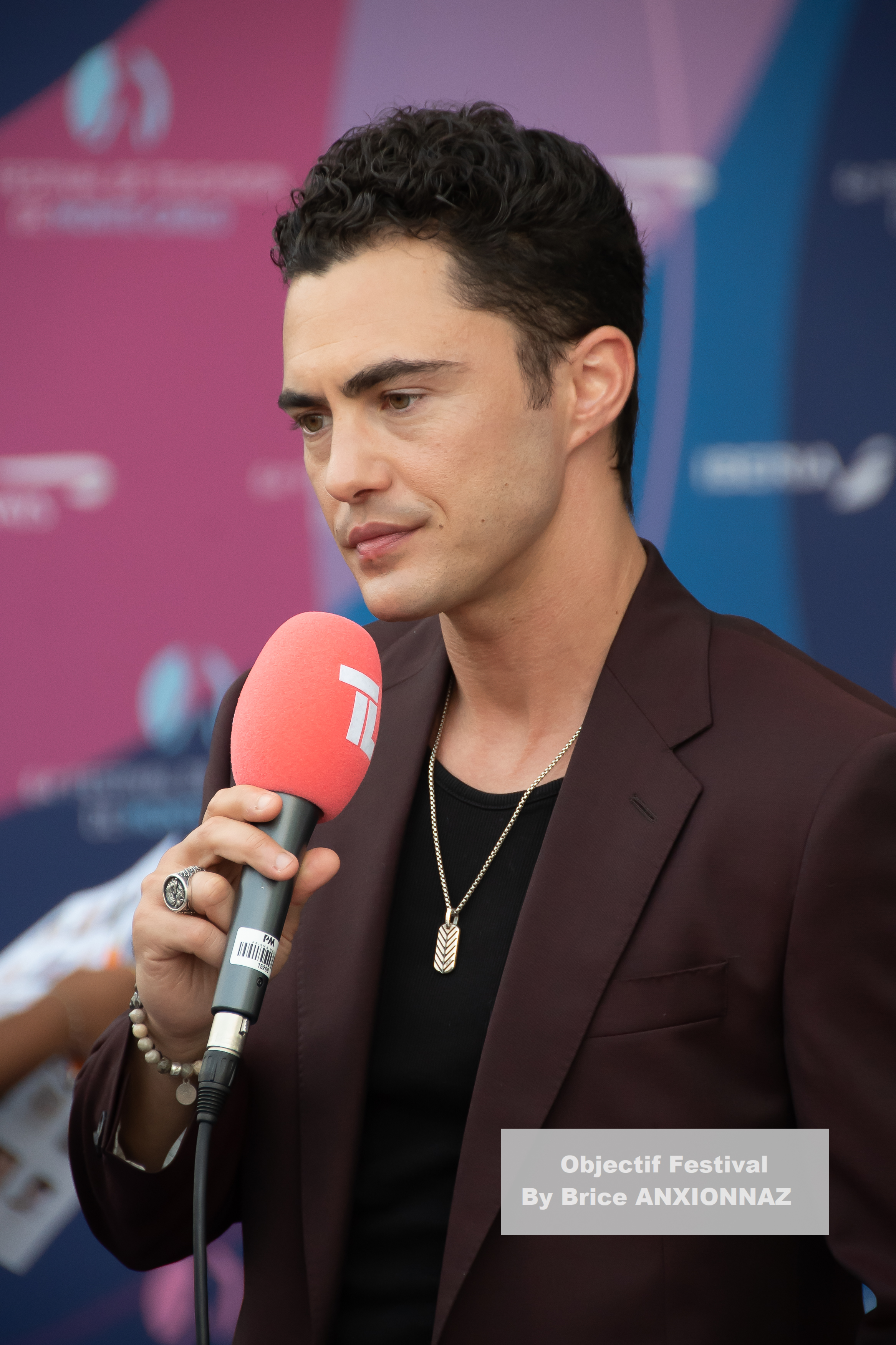 — france monaco tv series festival 64th monte carlo tv festival 13 06 2025 darren barnet