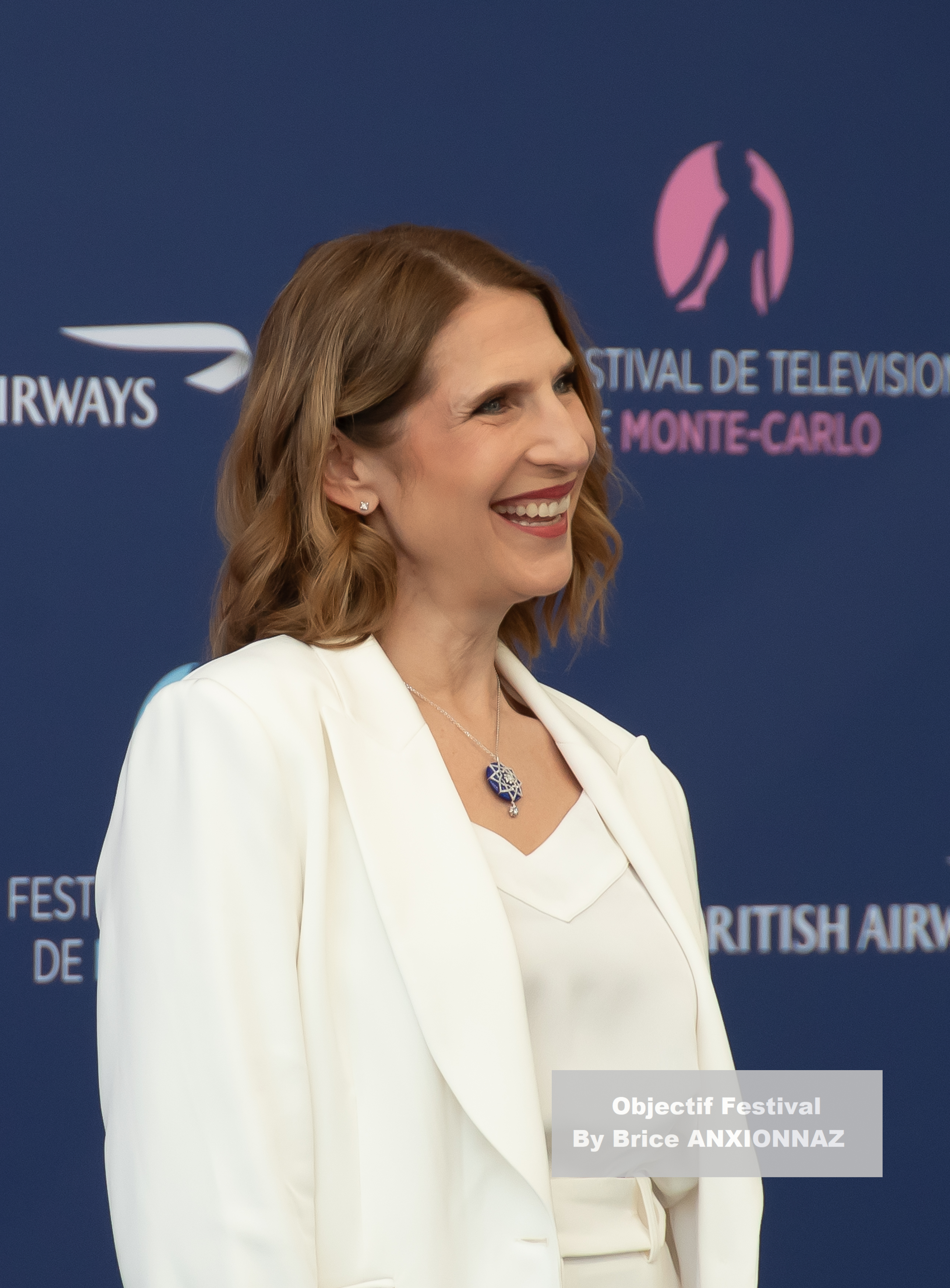 — france monaco tv series festival 64th monte carlo tv festival 13 06 2025 genie godula