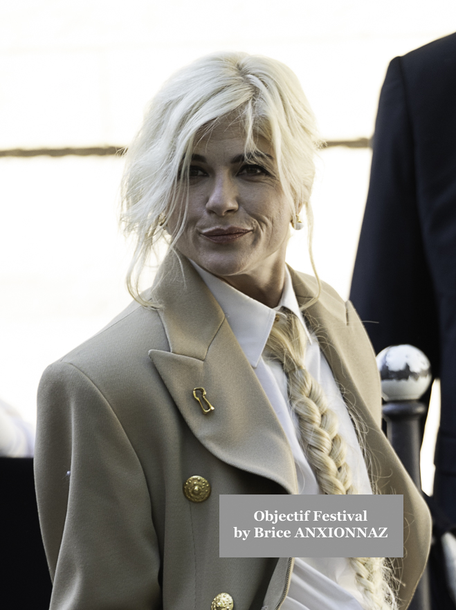 — france paris fashion pfw haute couture fw25 24 06 2024 schiaparelli selma blair