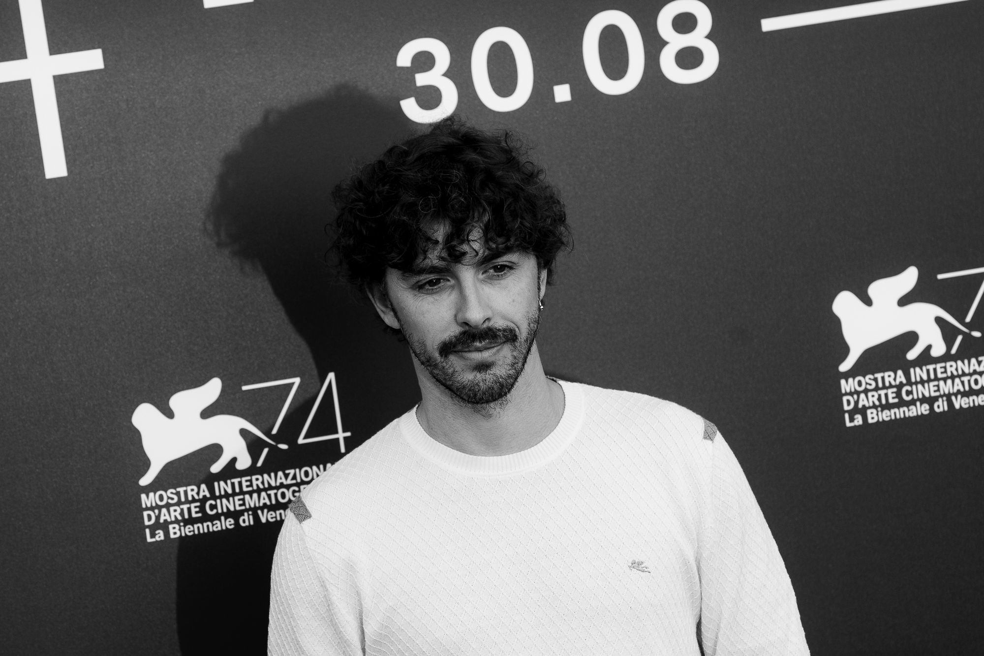 — italie venise cinema 74th mostra del cinema 02 09 2017 diva michele riondino