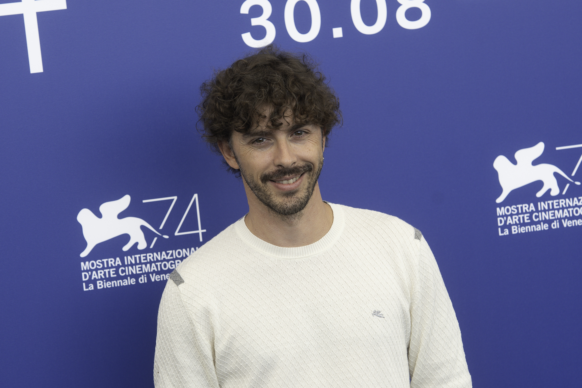 — italie venise cinema 74th mostra del cinema 02 09 2017 diva michele riondino
