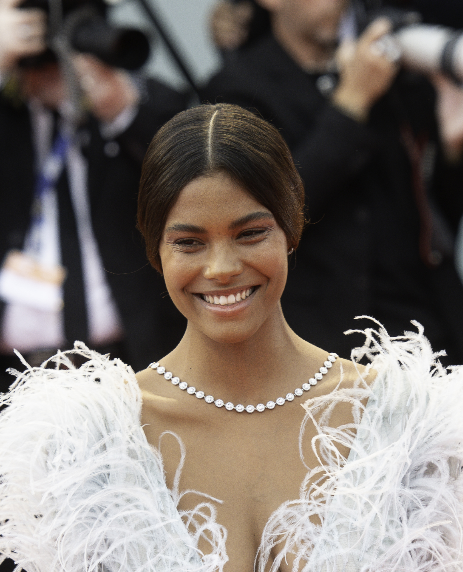 — italie venise cinema 74th mostra del cinema 02 09 2017 suburbicon tina kunakey