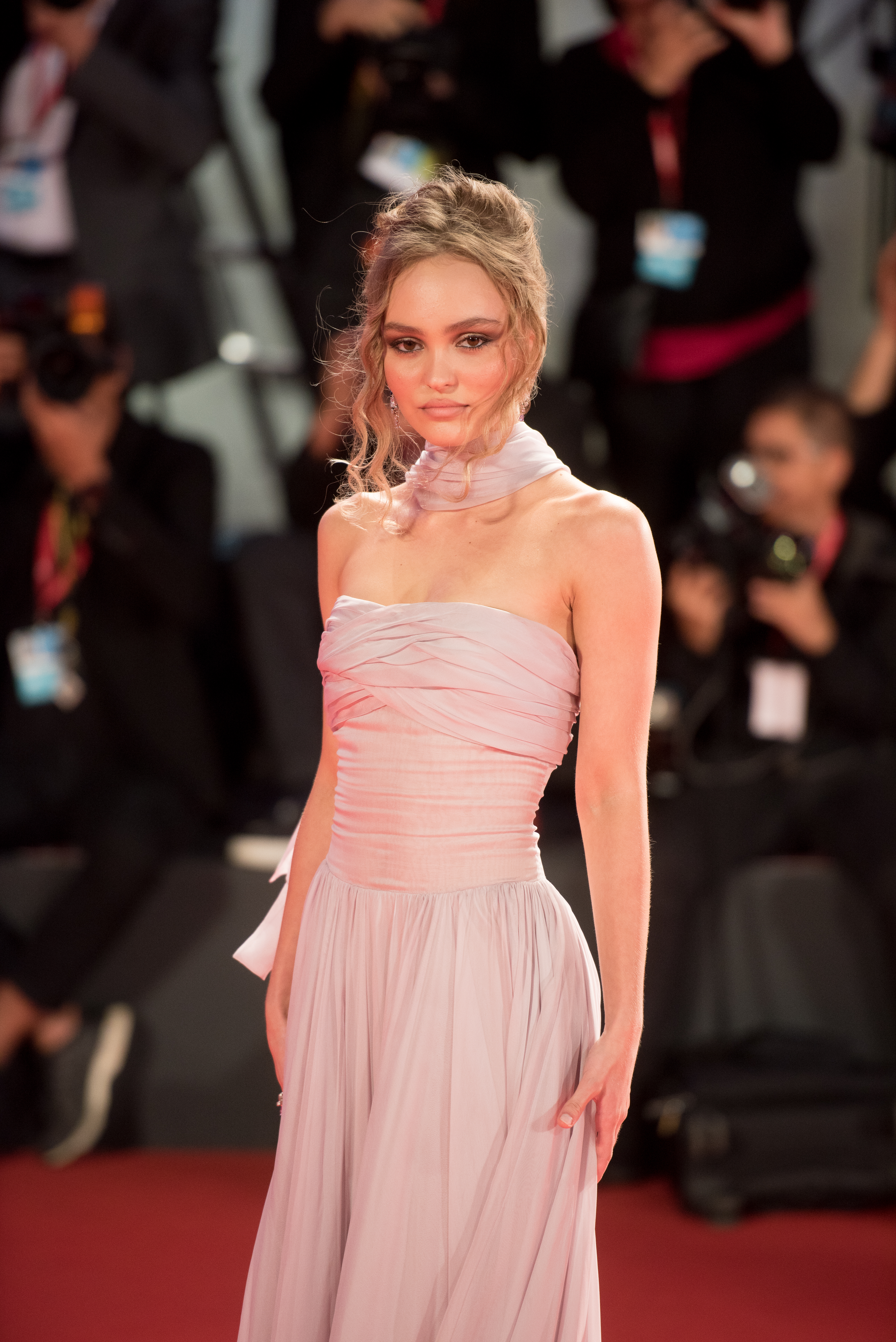 — italie venise cinema 76th mostra del cinema 02 09 2019 the king lily rose depp