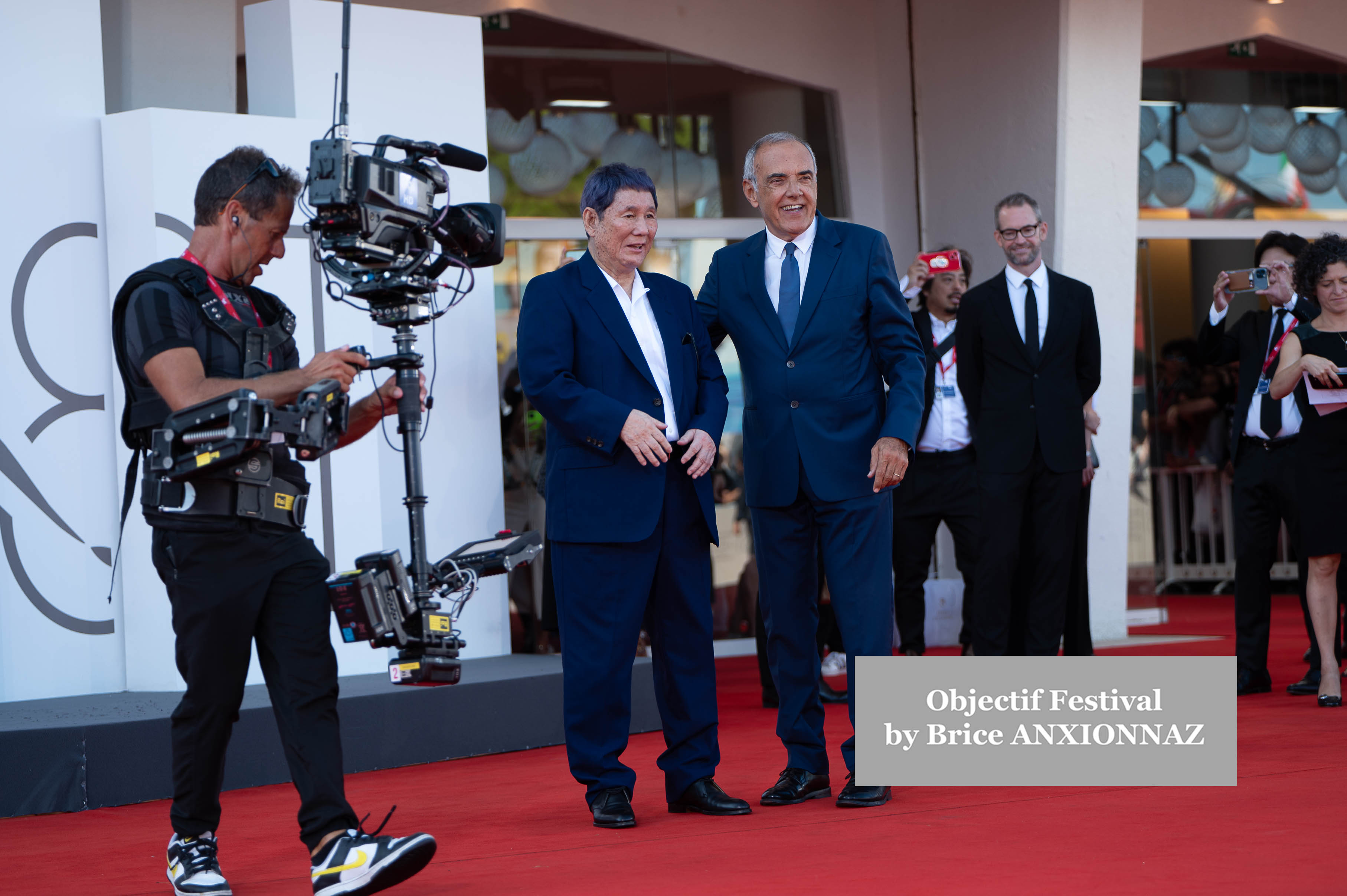 — italie venise cinema 81st mostra del cinema 06 09 2024 broken rage takeshi kitano