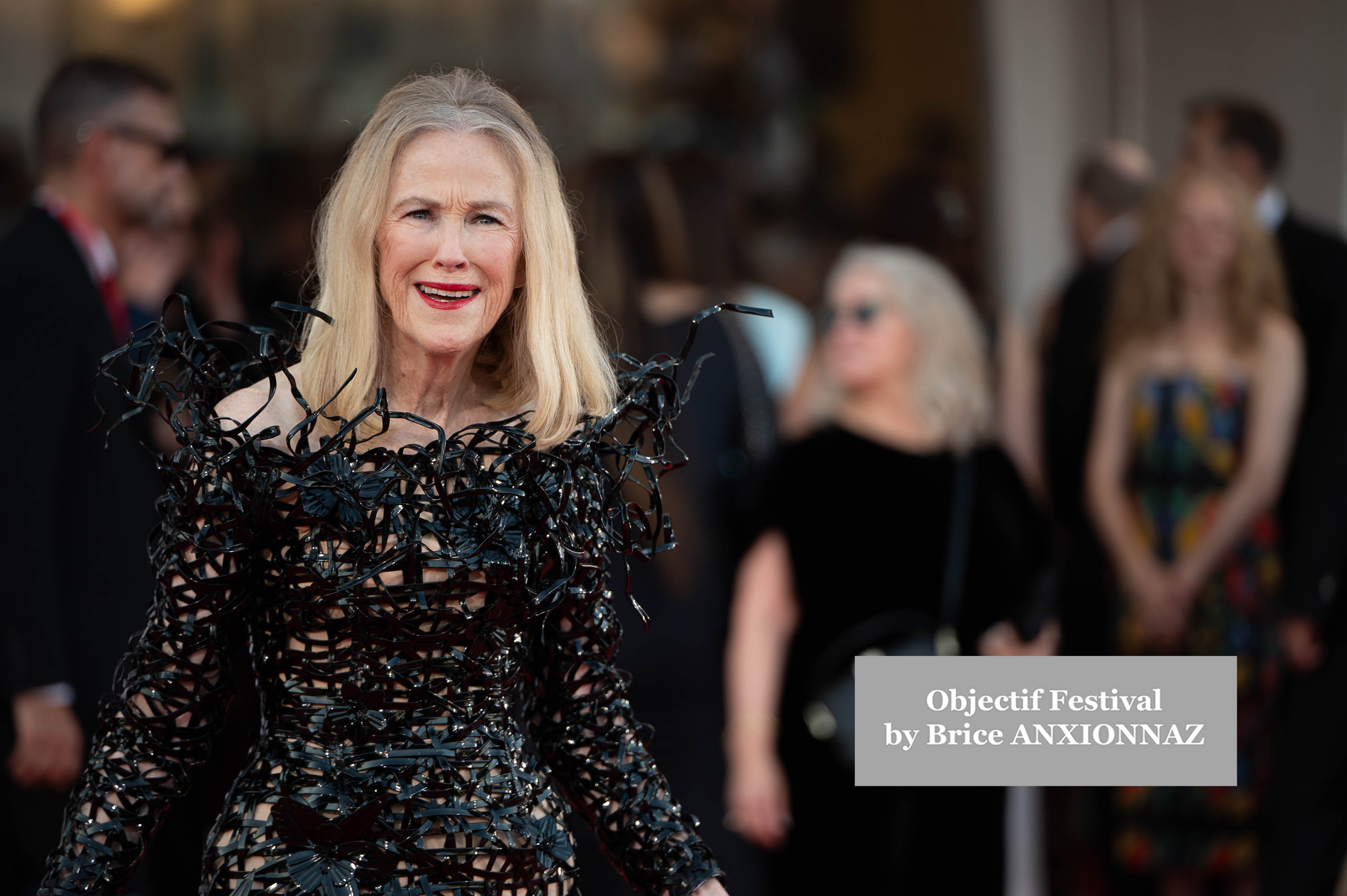 — italie venise cinema 81st mostra del cinema 28 08 2024 beetlejuice beetlejuice catherine o hara