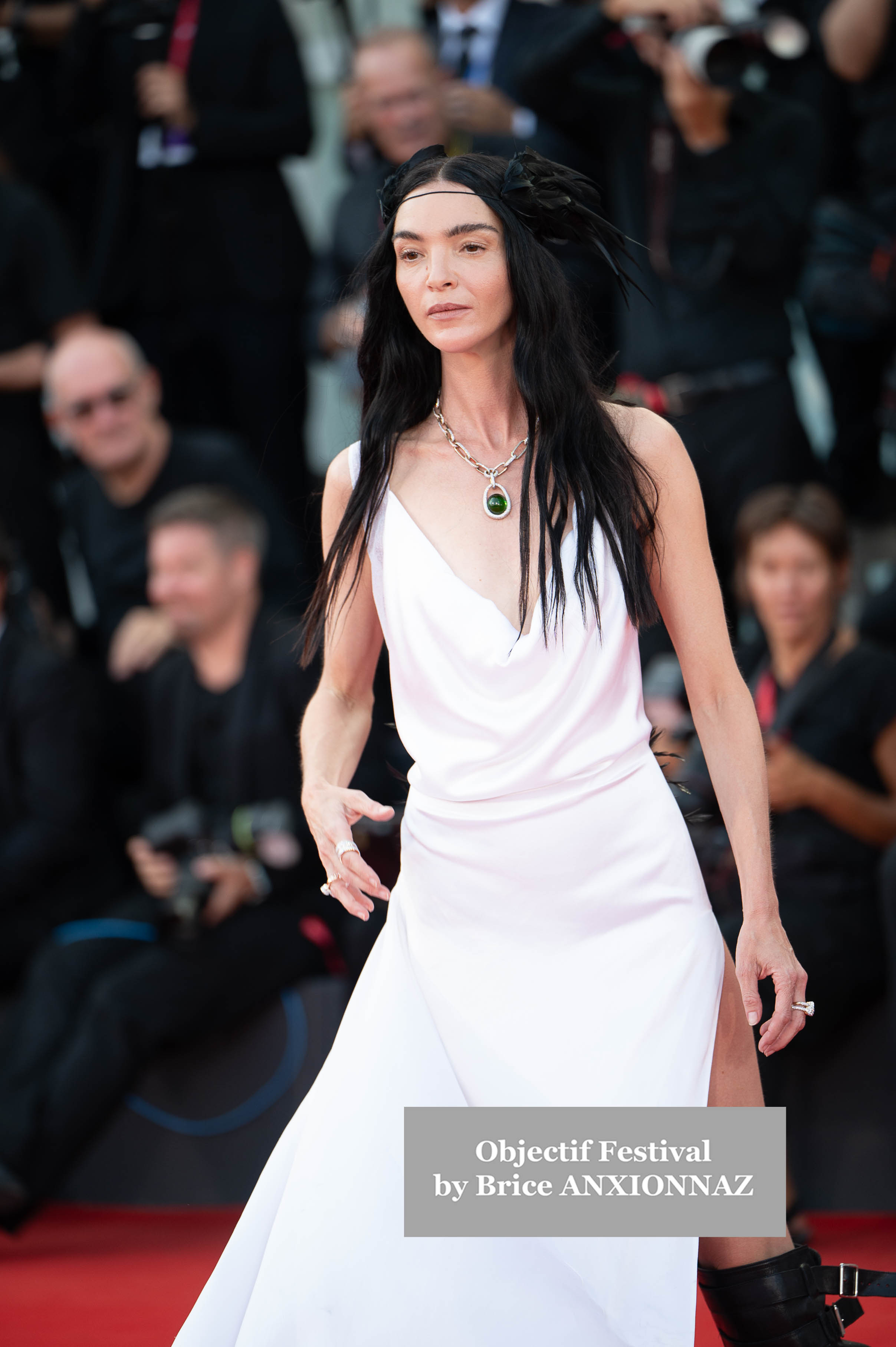 — italie venise cinema 81st mostra del cinema 28 08 2024 beetlejuice beetlejuice mariacarla boscono
