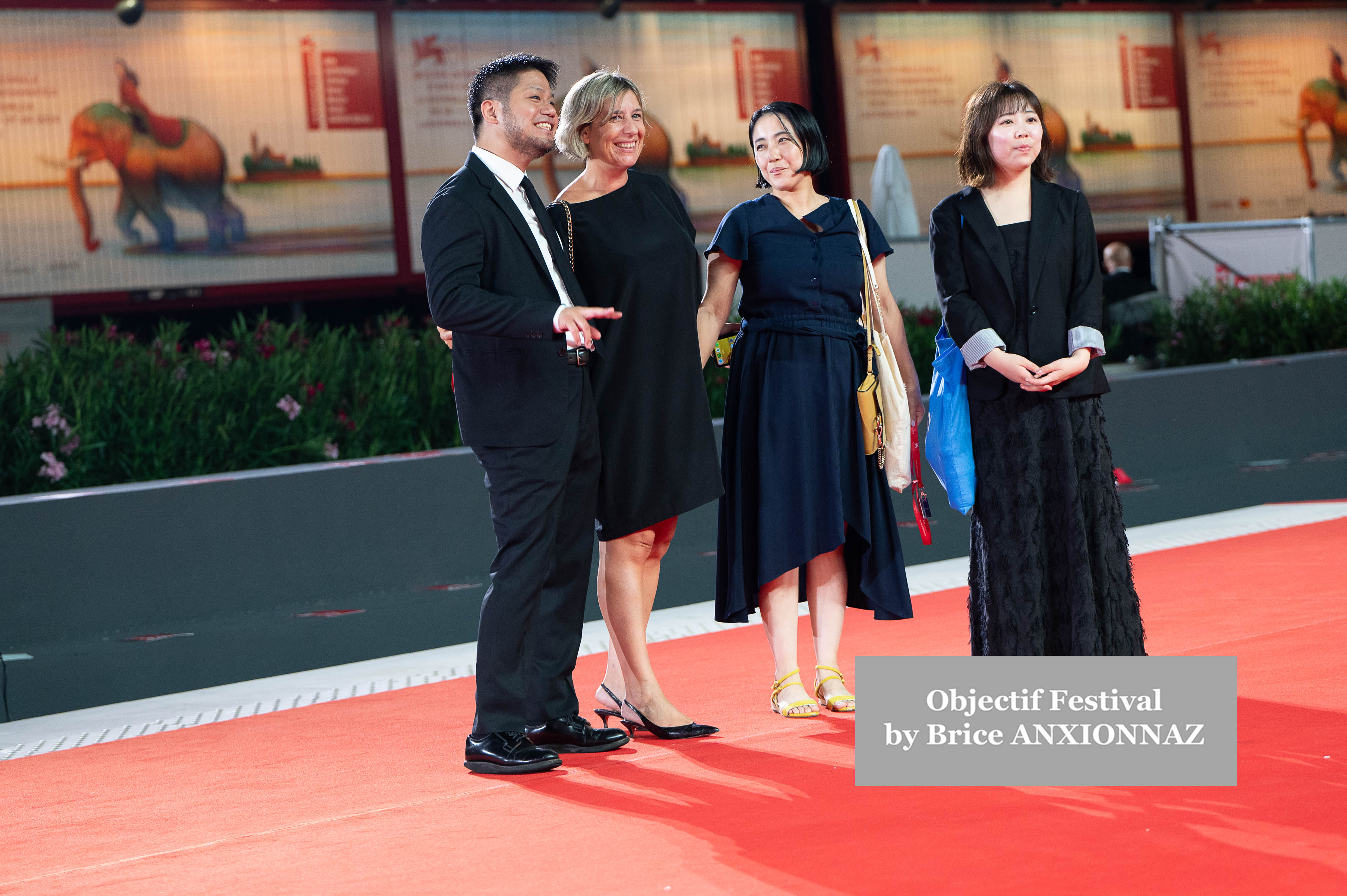 — italie venise cinema 81st mostra del cinema 30 08 2024 cloud official delegation