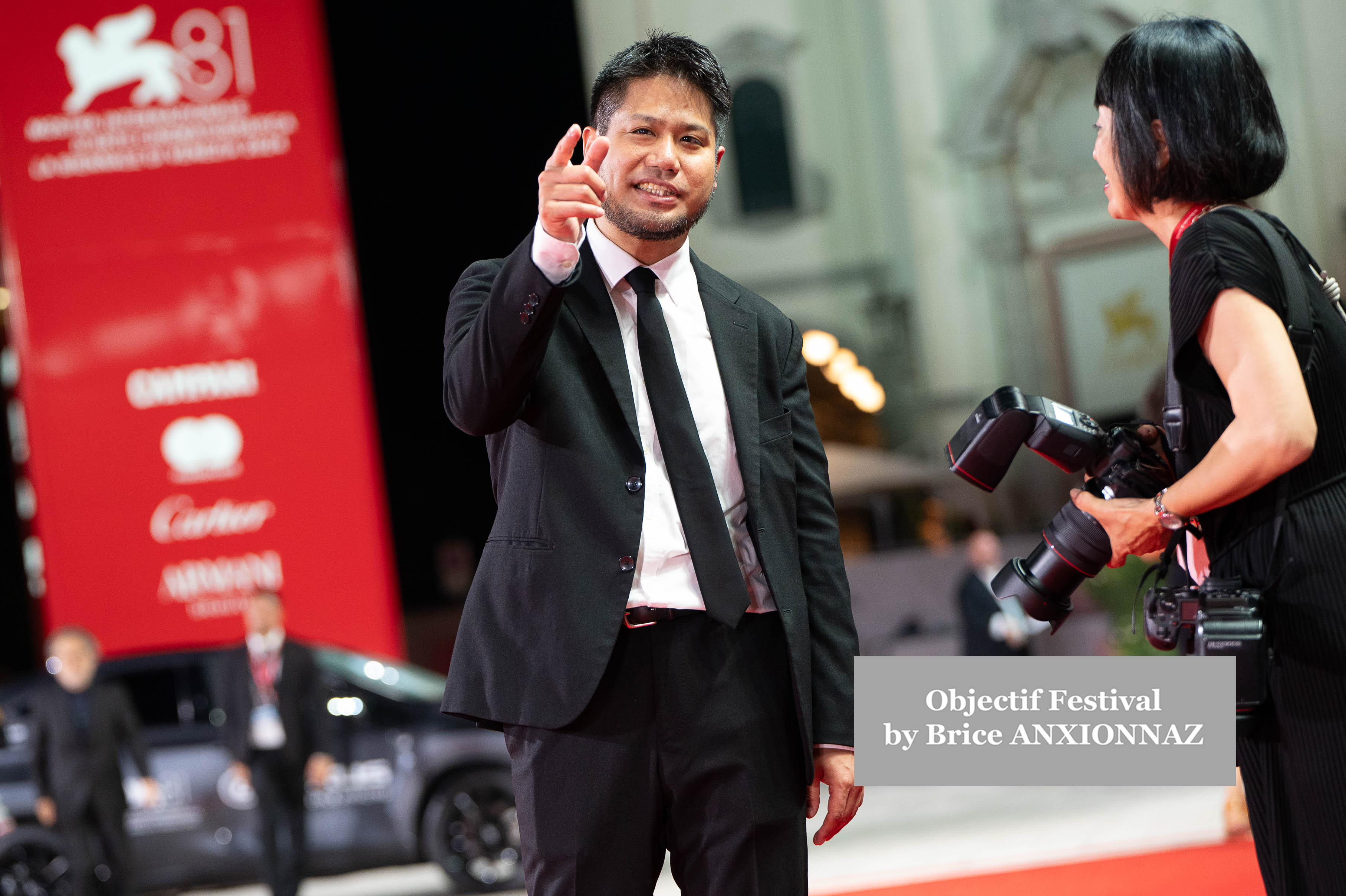 — italie venise cinema 81st mostra del cinema 30 08 2024 cloud official delegation
