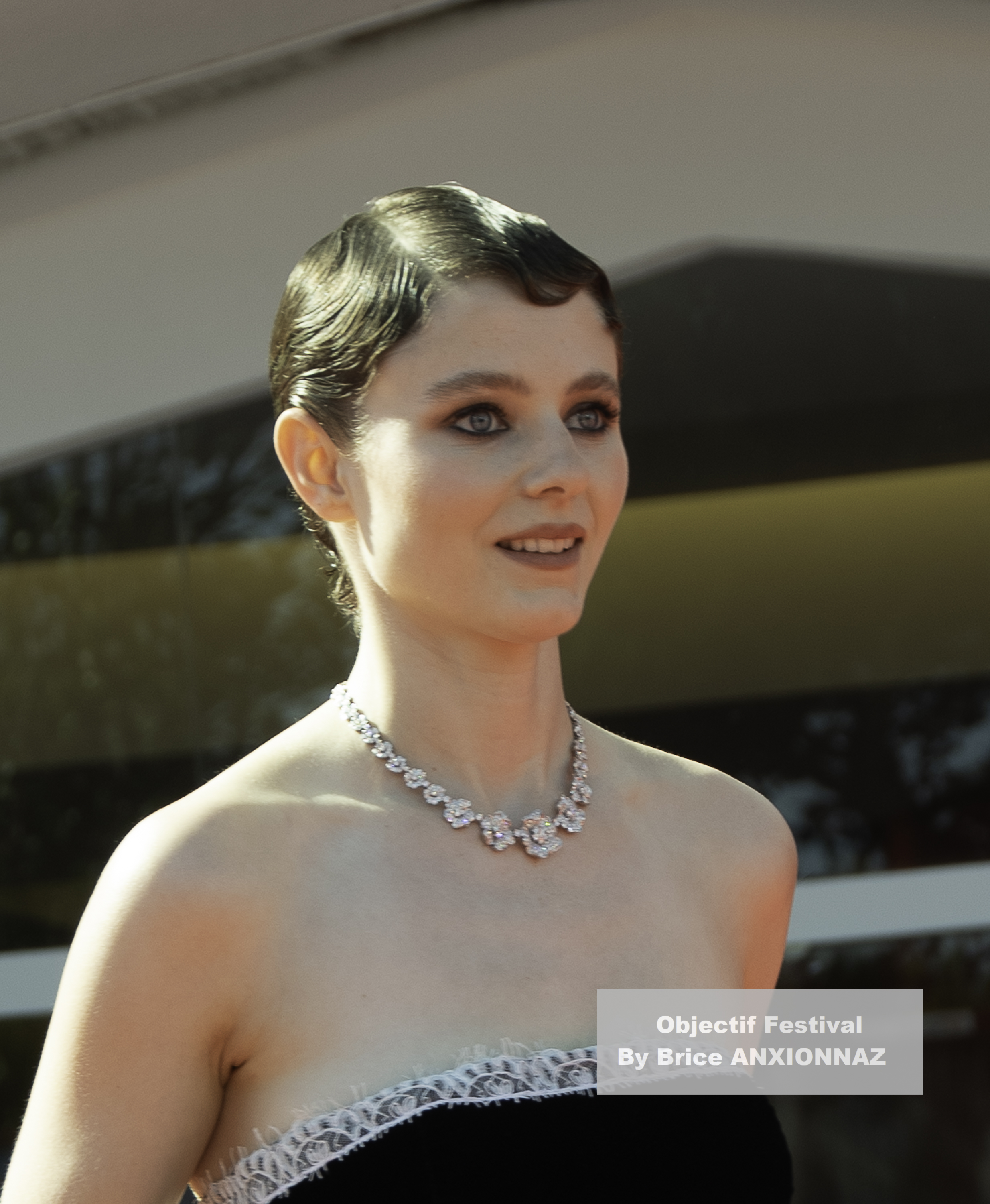 — italie venise cinema 82eme mostra del cinema 01 09 2025 the testament of ann lee thomasin mckenzie