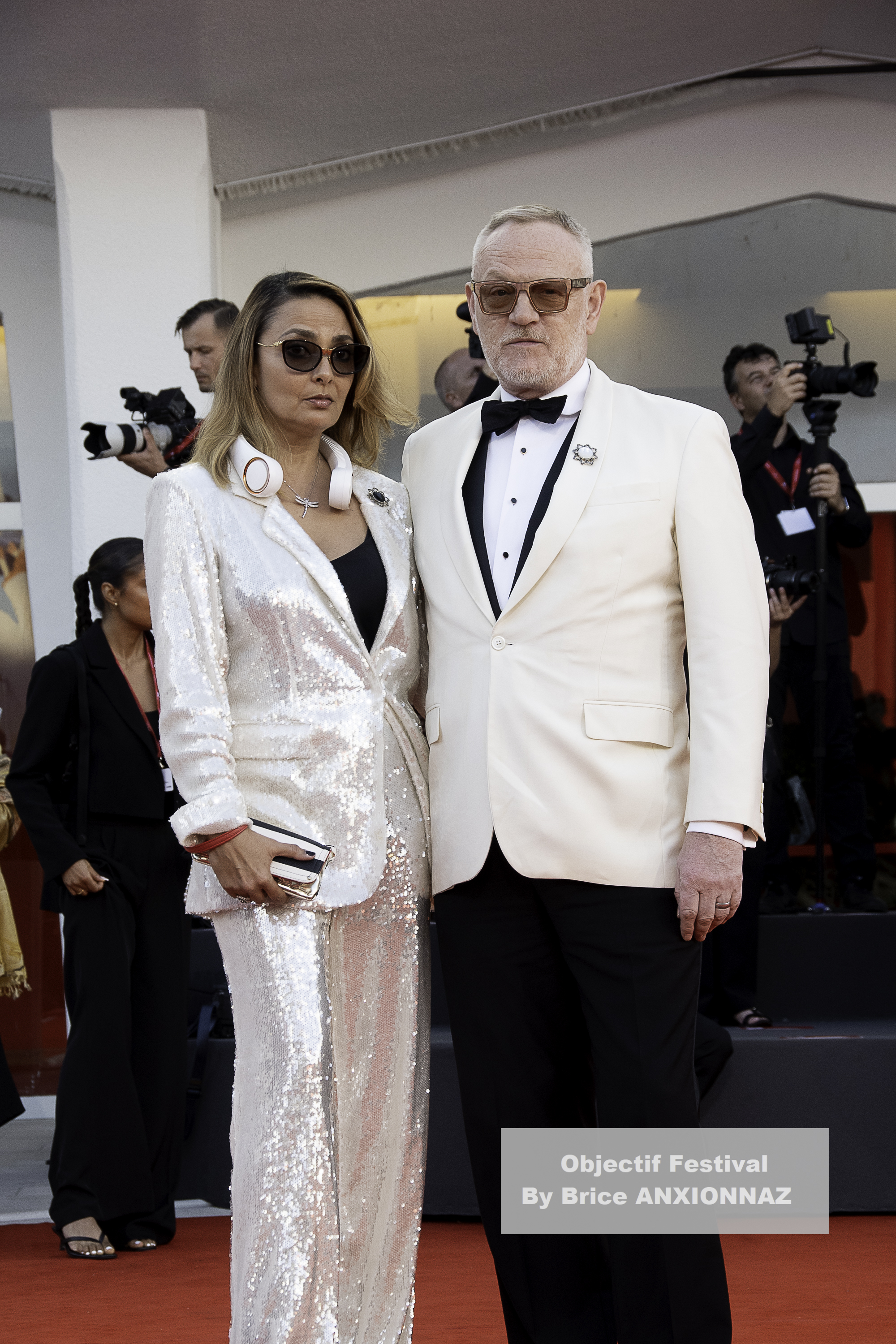 — italie venise cinema 82eme mostra del cinema 02 09 2025 a house of dynamite allegra riggio and jared harris