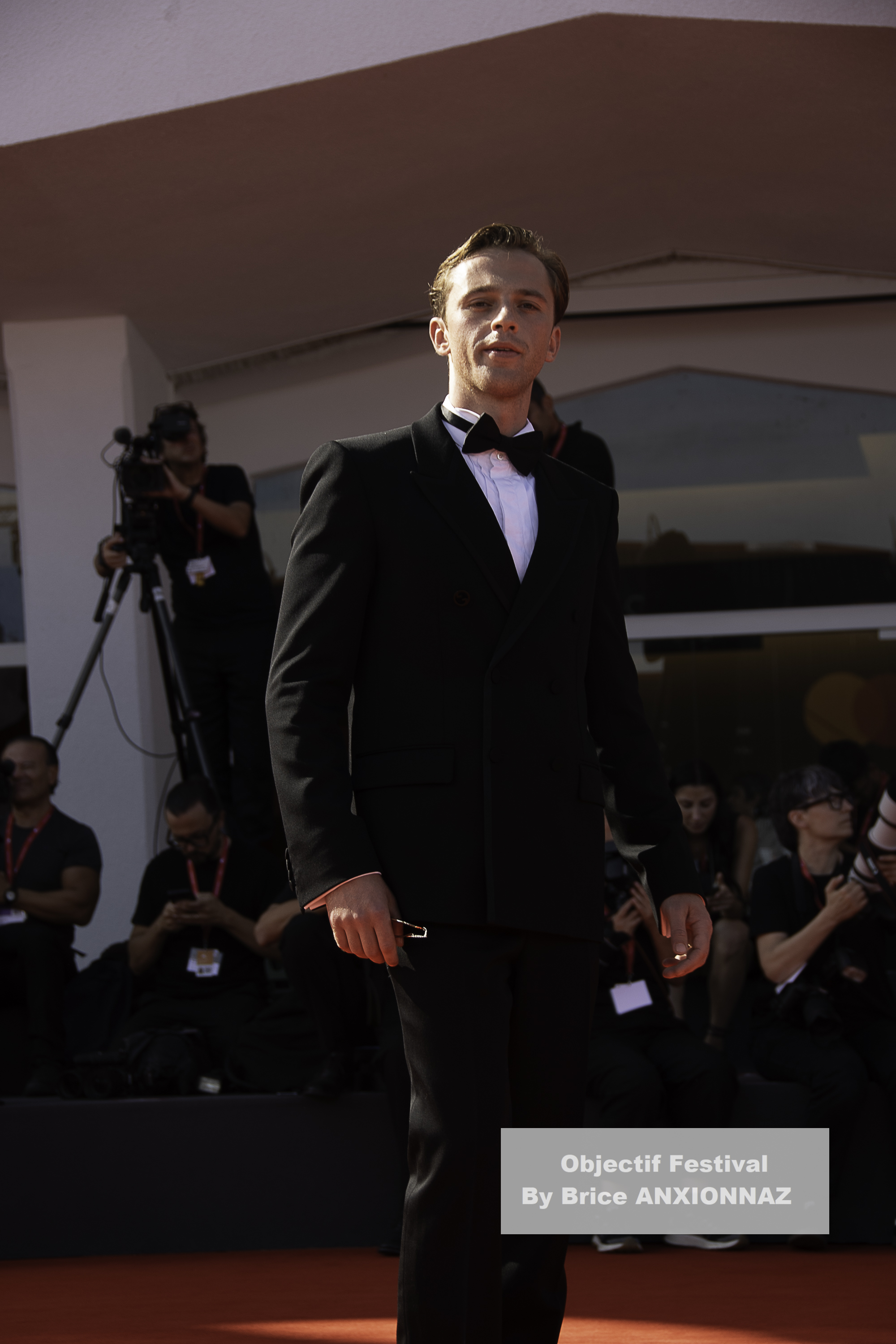 — italie venise cinema 82eme mostra del cinema 02 09 2025 l etranger benjamin voisin