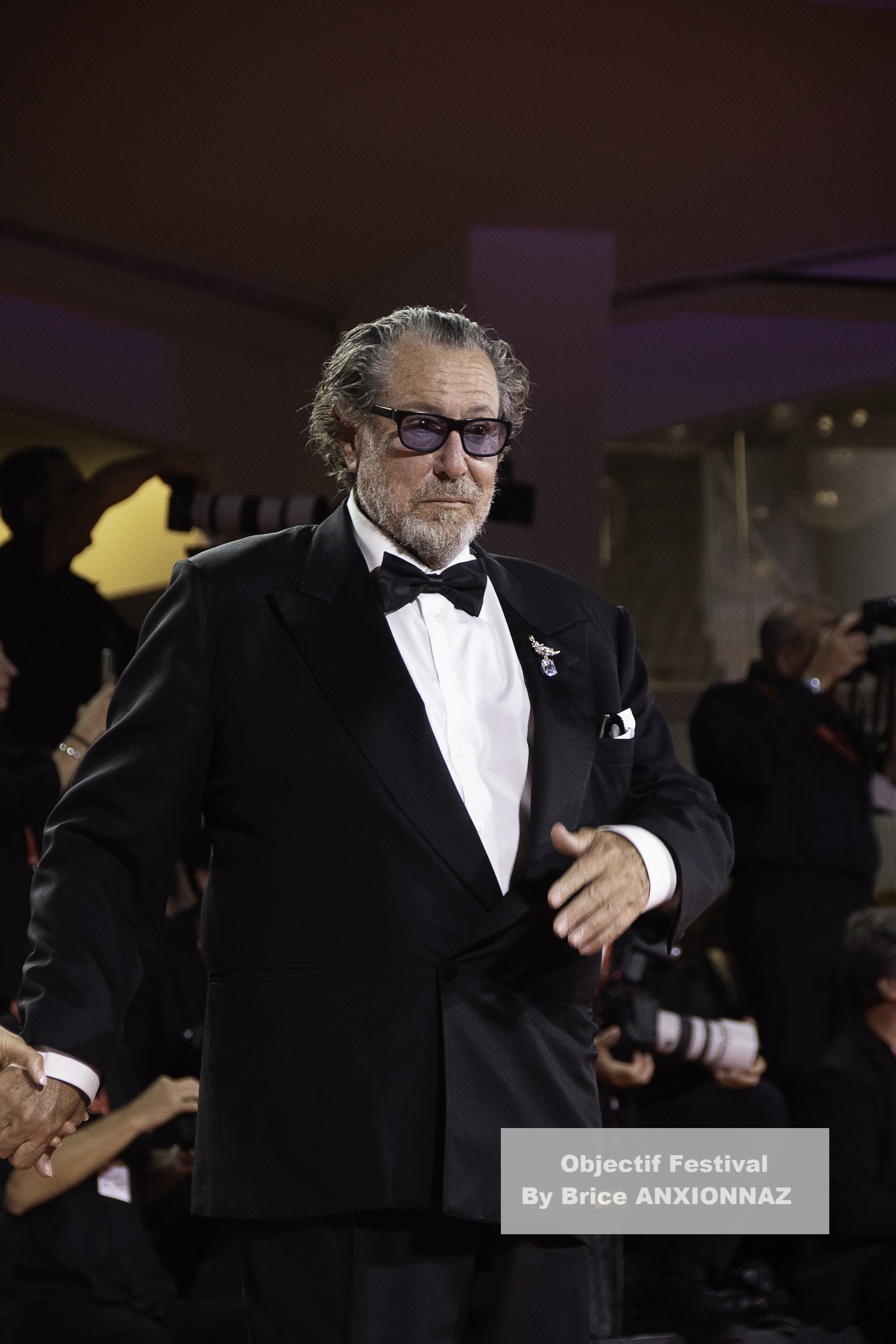 — italie venise cinema 82eme mostra del cinema 03 09 2025 in the hand of dante julian schnabel