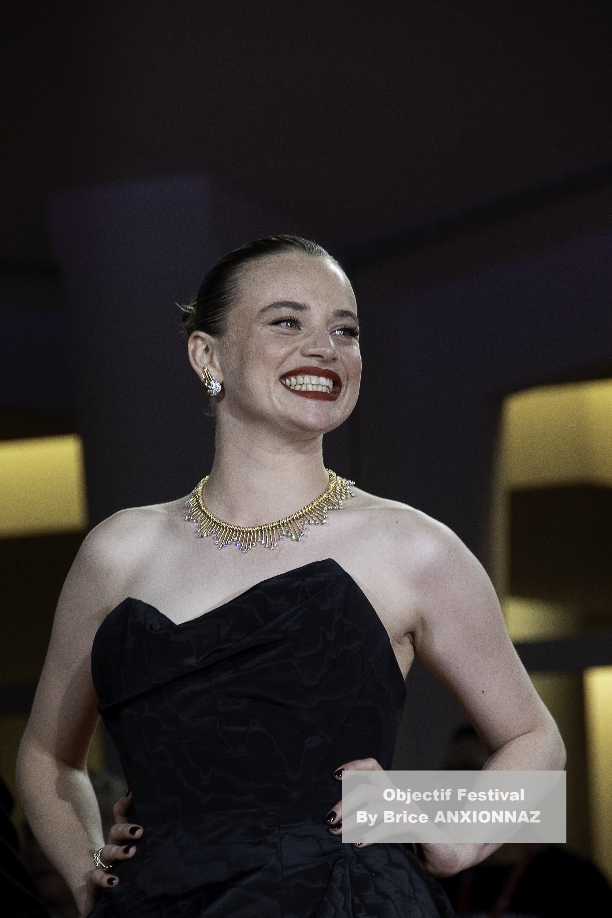 — italie venise cinema 82eme mostra del cinema 05 09 2025 silent friend luna wedler
