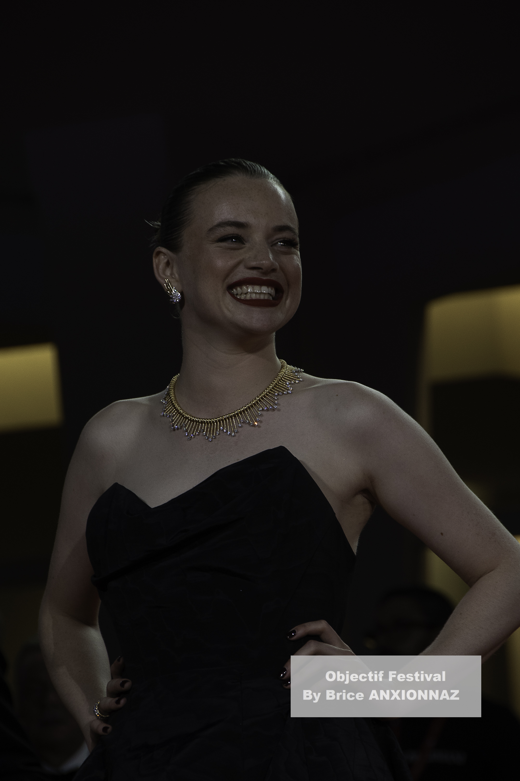 — italie venise cinema 82eme mostra del cinema 05 09 2025 silent friend luna wedler