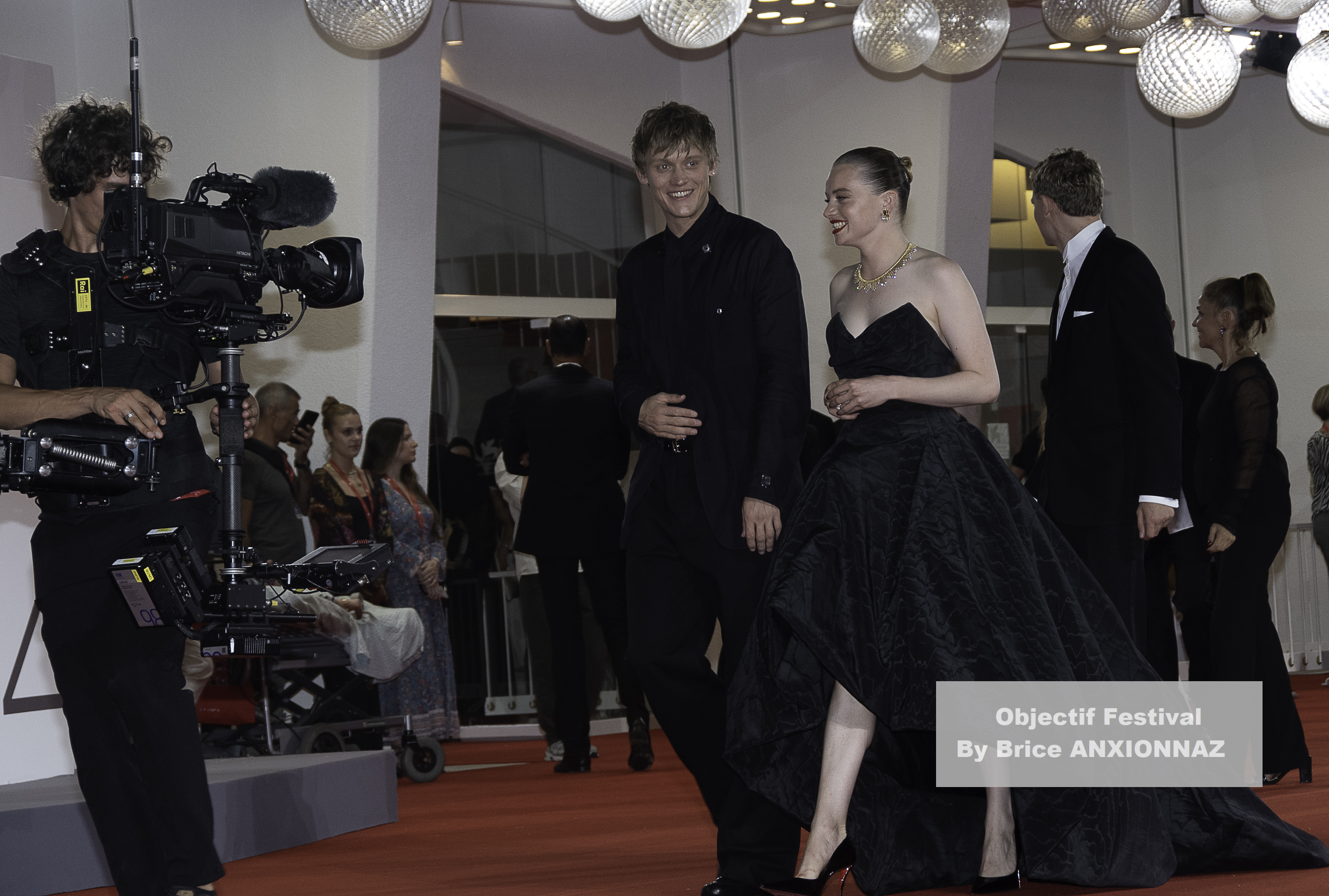 — italie venise cinema 82eme mostra del cinema 05 09 2025 silent friend luna wedler