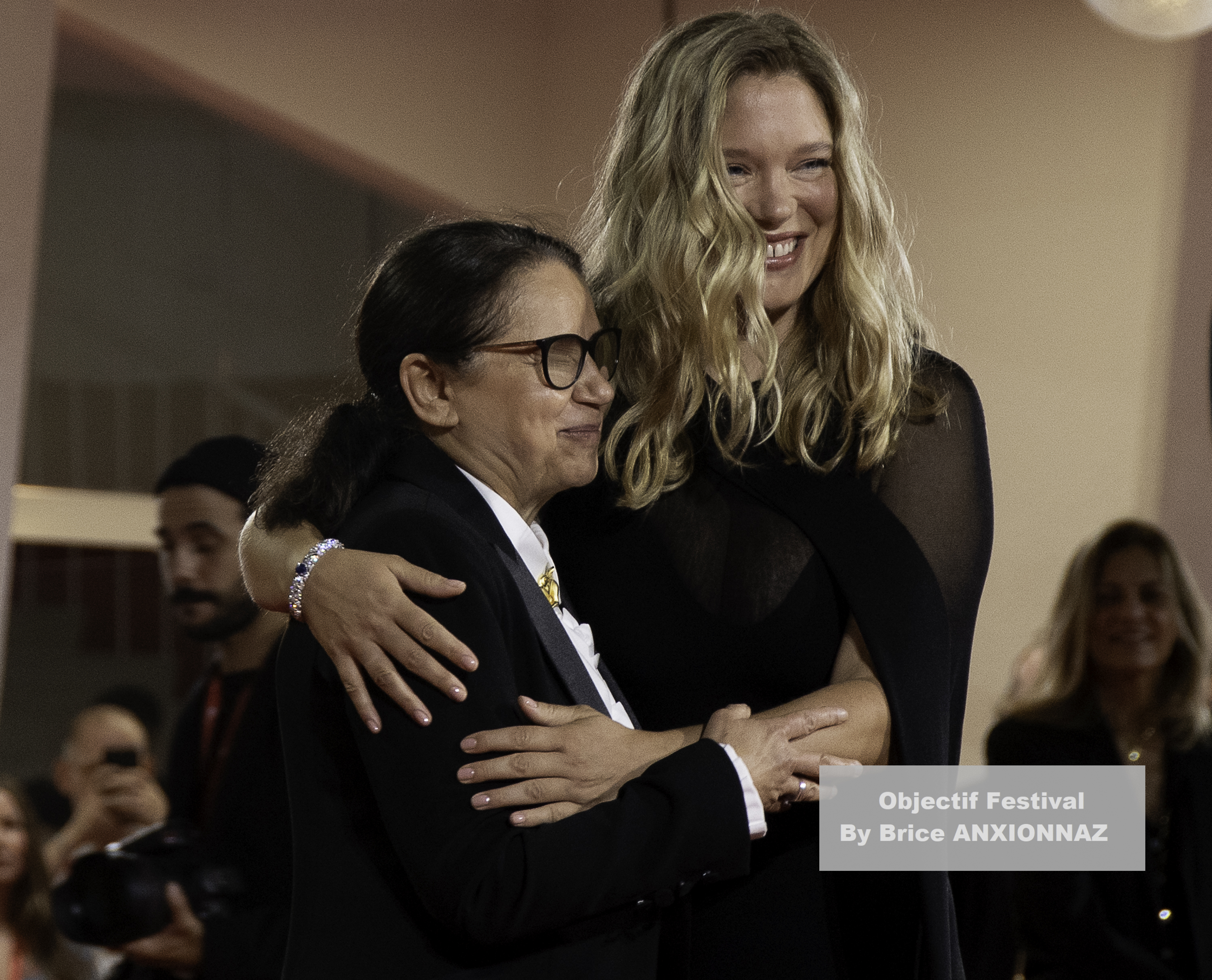 — italie venise cinema 82eme mostra del cinema 05 09 2025 silent friend la seydoux