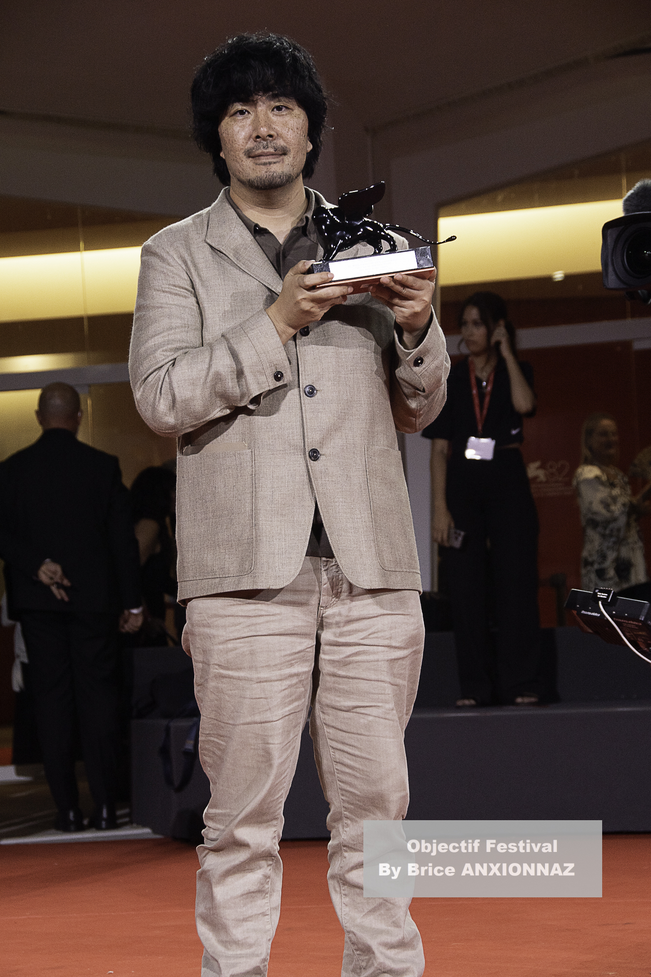 — italie venise cinema 82eme mostra del cinema 06 09 2025 akio fujimoto