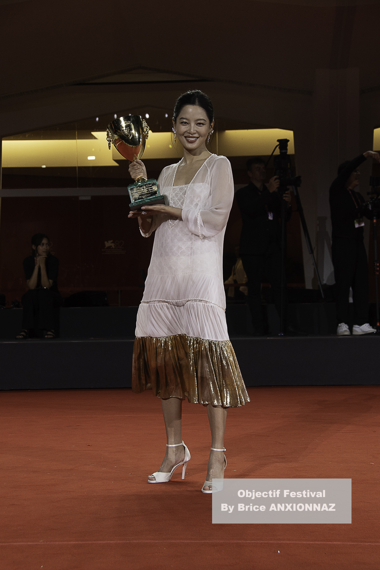 — italie venise cinema 82eme mostra del cinema 06 09 2025 xin zhilei