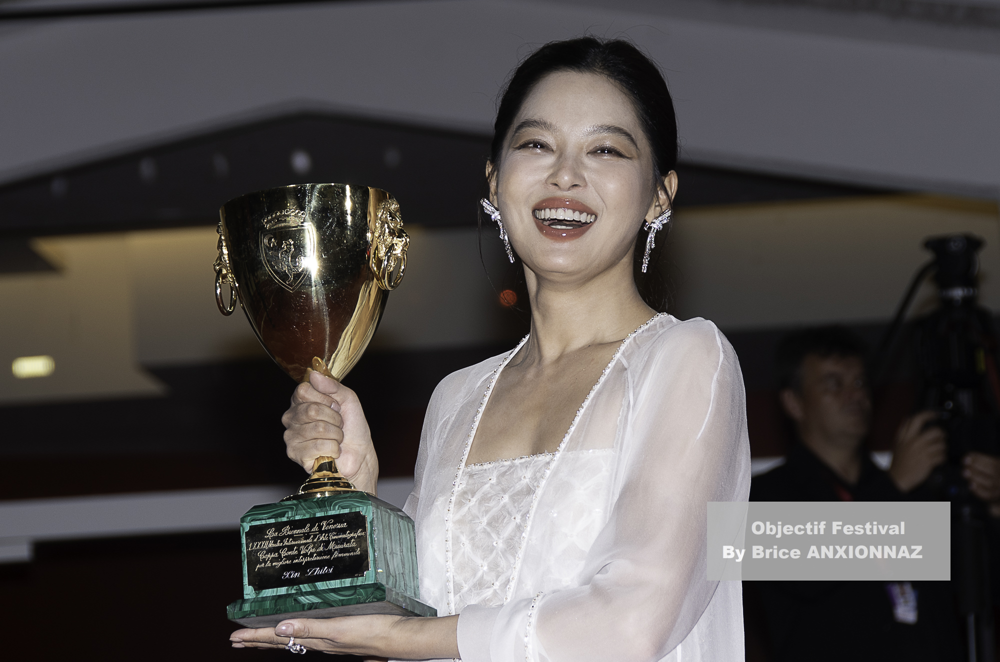 — italie venise cinema 82eme mostra del cinema 06 09 2025 xin zhilei