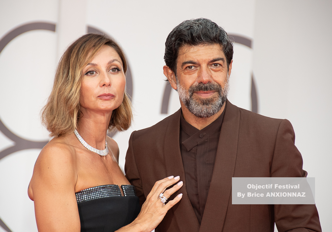 — italie venise cinema 82eme mostra del cinema 27 08 2025 la grazia anna ferzetti and pierfrancesco favino