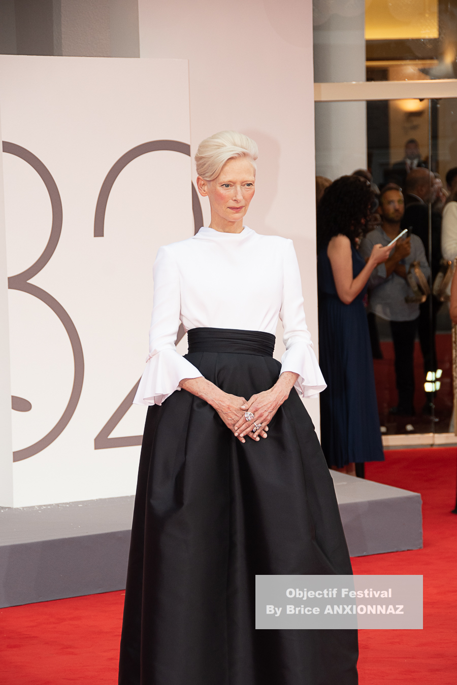 — italie venise cinema 82eme mostra del cinema 27 08 2025 la grazia tilda swinton